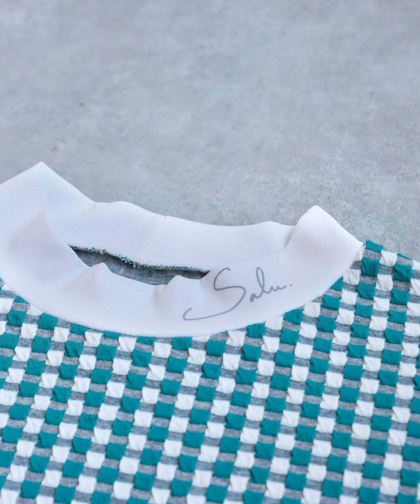 Salu. Men's Check Top