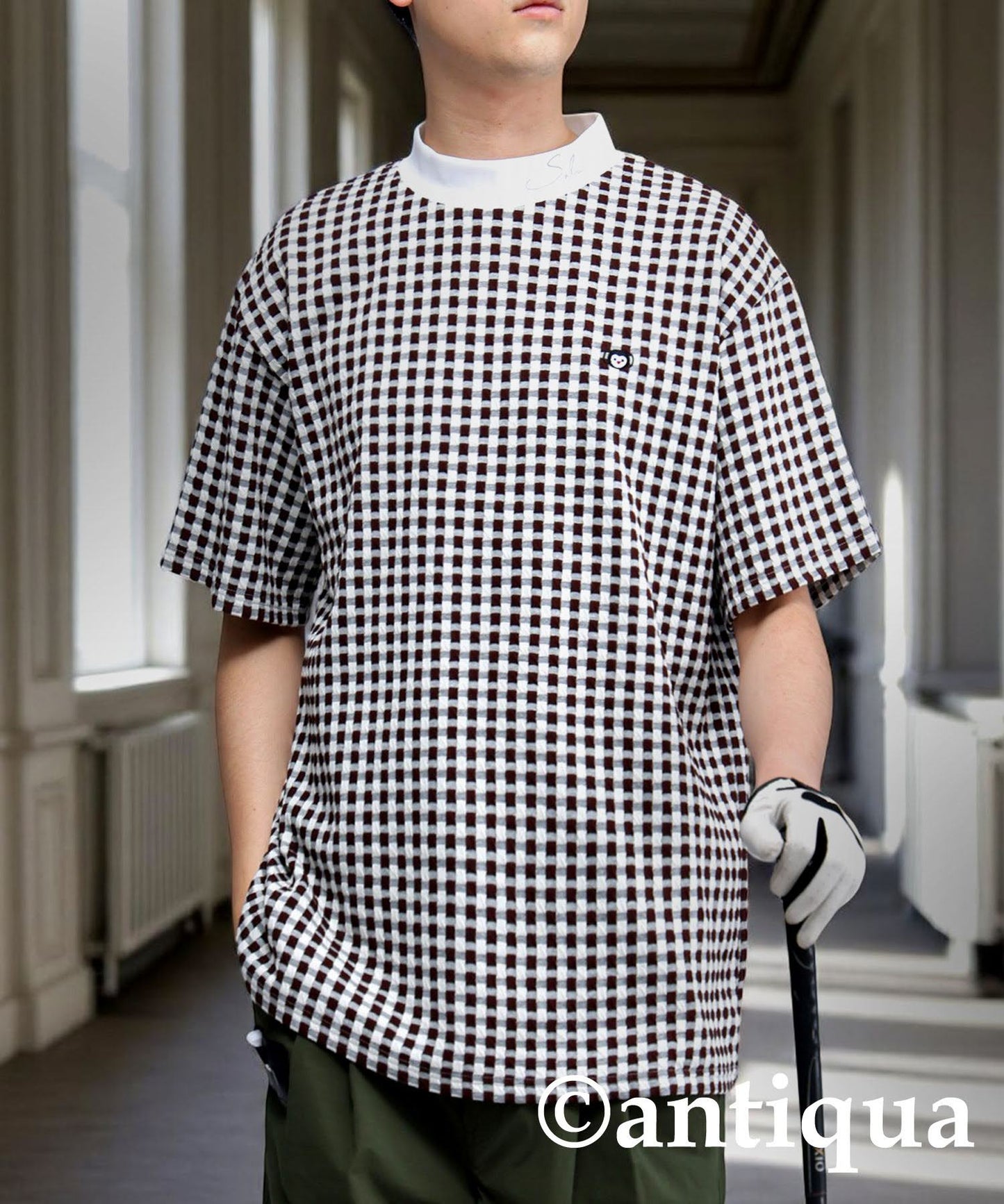 Salu. Men's Check Top