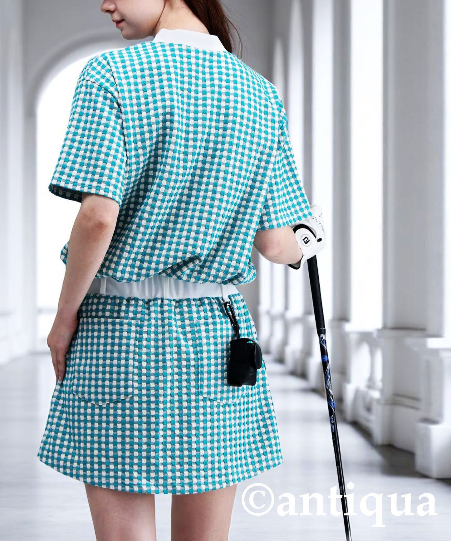 Salu. Ladies Check Top