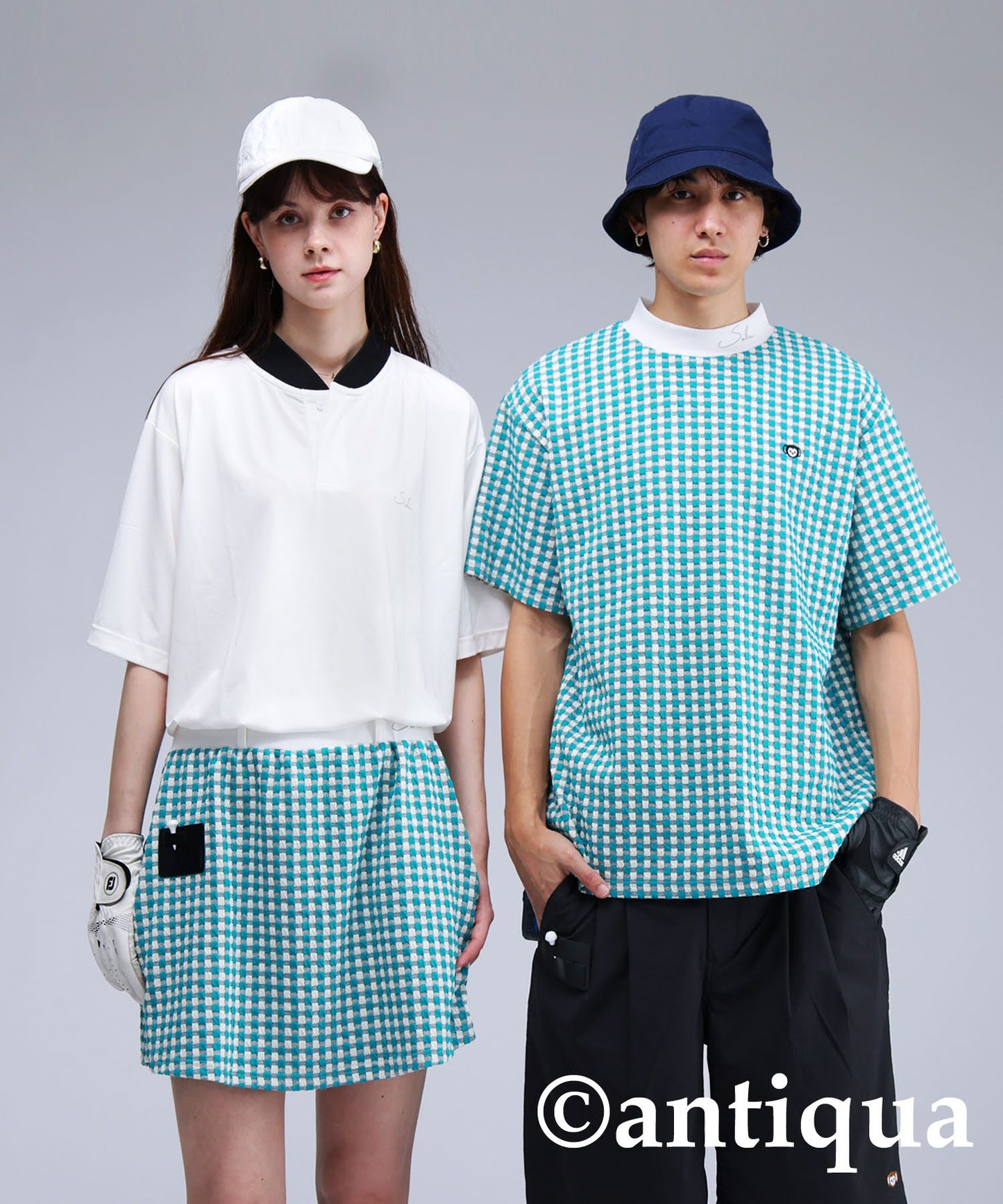 Salu. Men's Check Top
