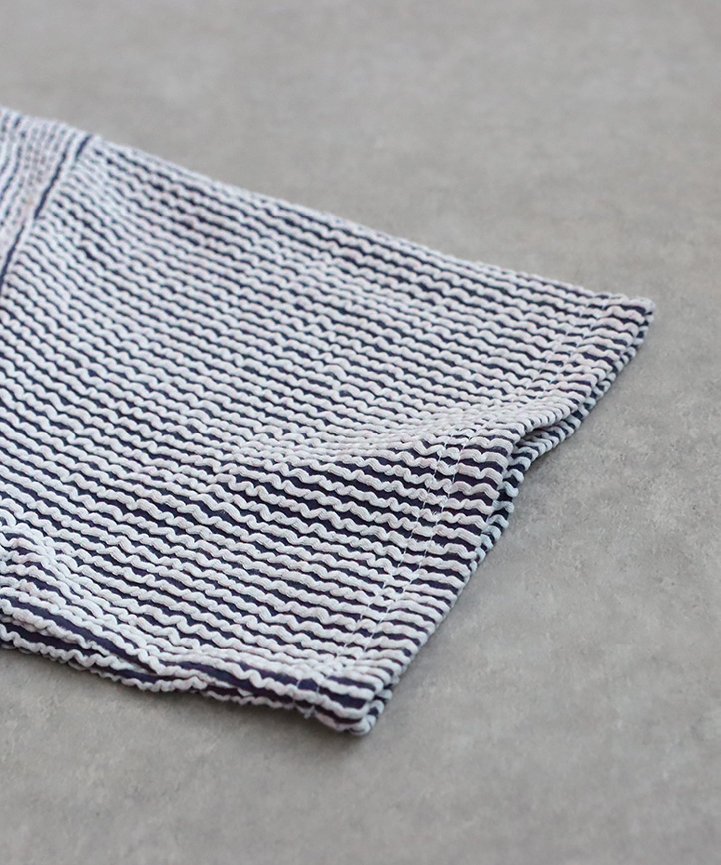 Salu. Men's Striped Logo Top