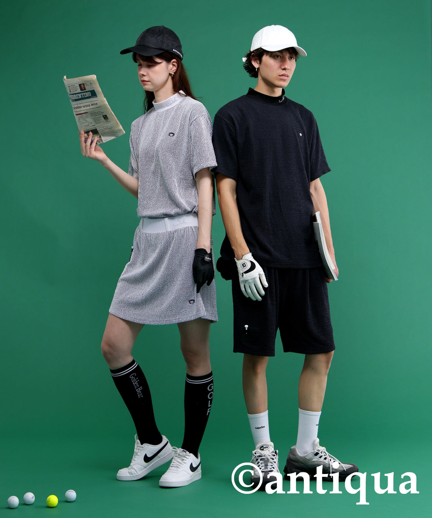 Salu. Men's Striped Logo Top