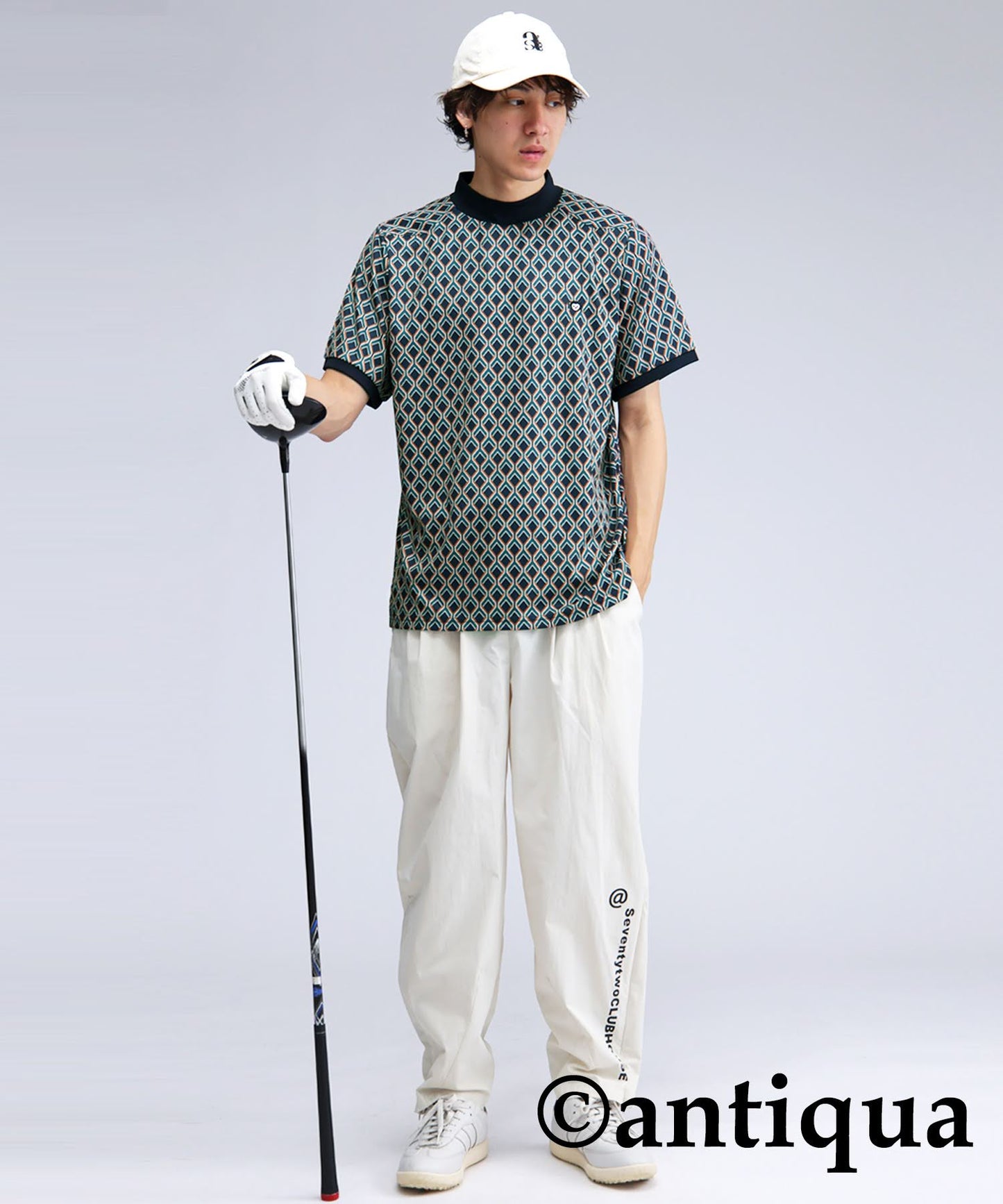 Salu. Men's Geometric Print T-Shirt