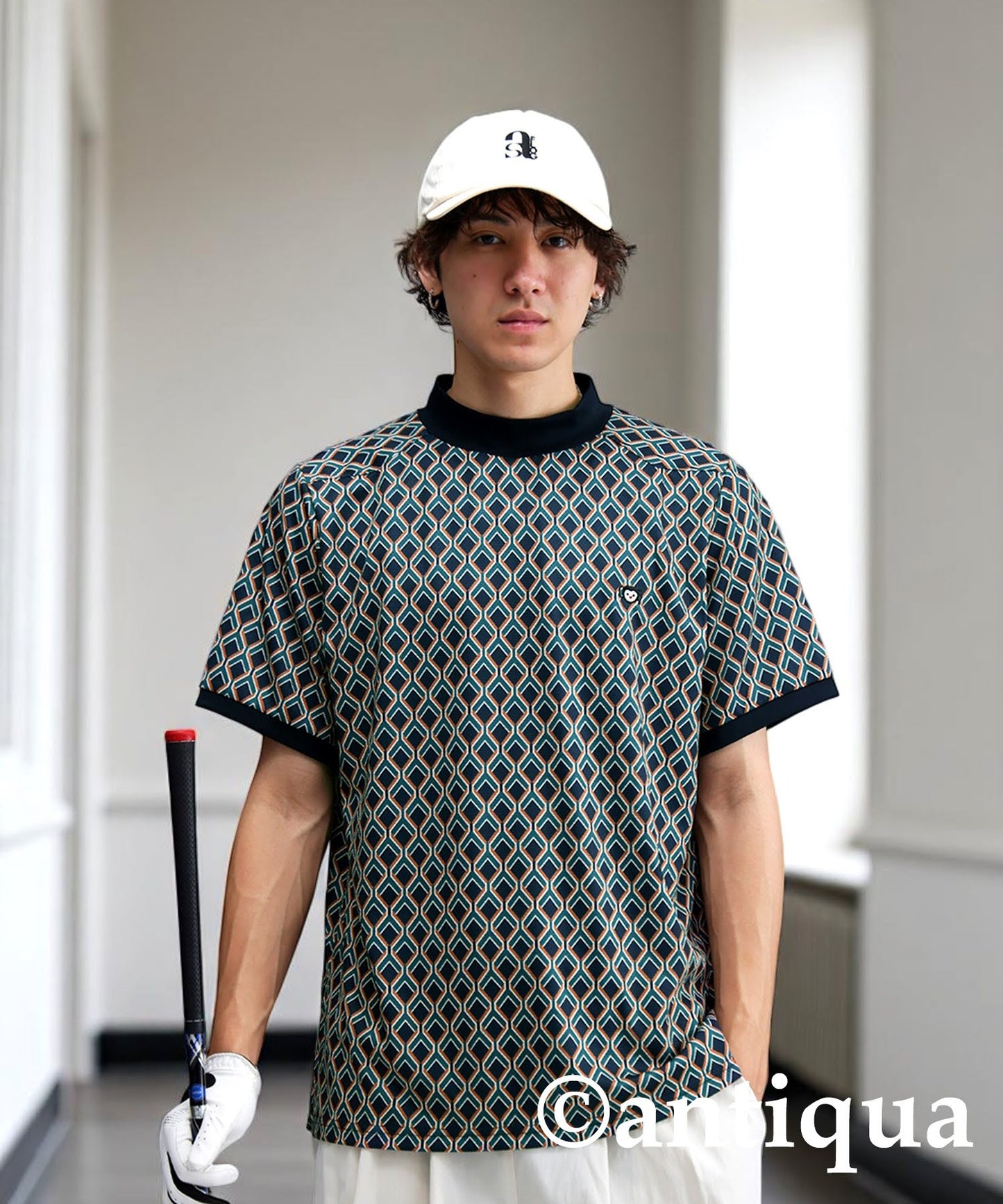 Salu. Men's Geometric Print T-Shirt