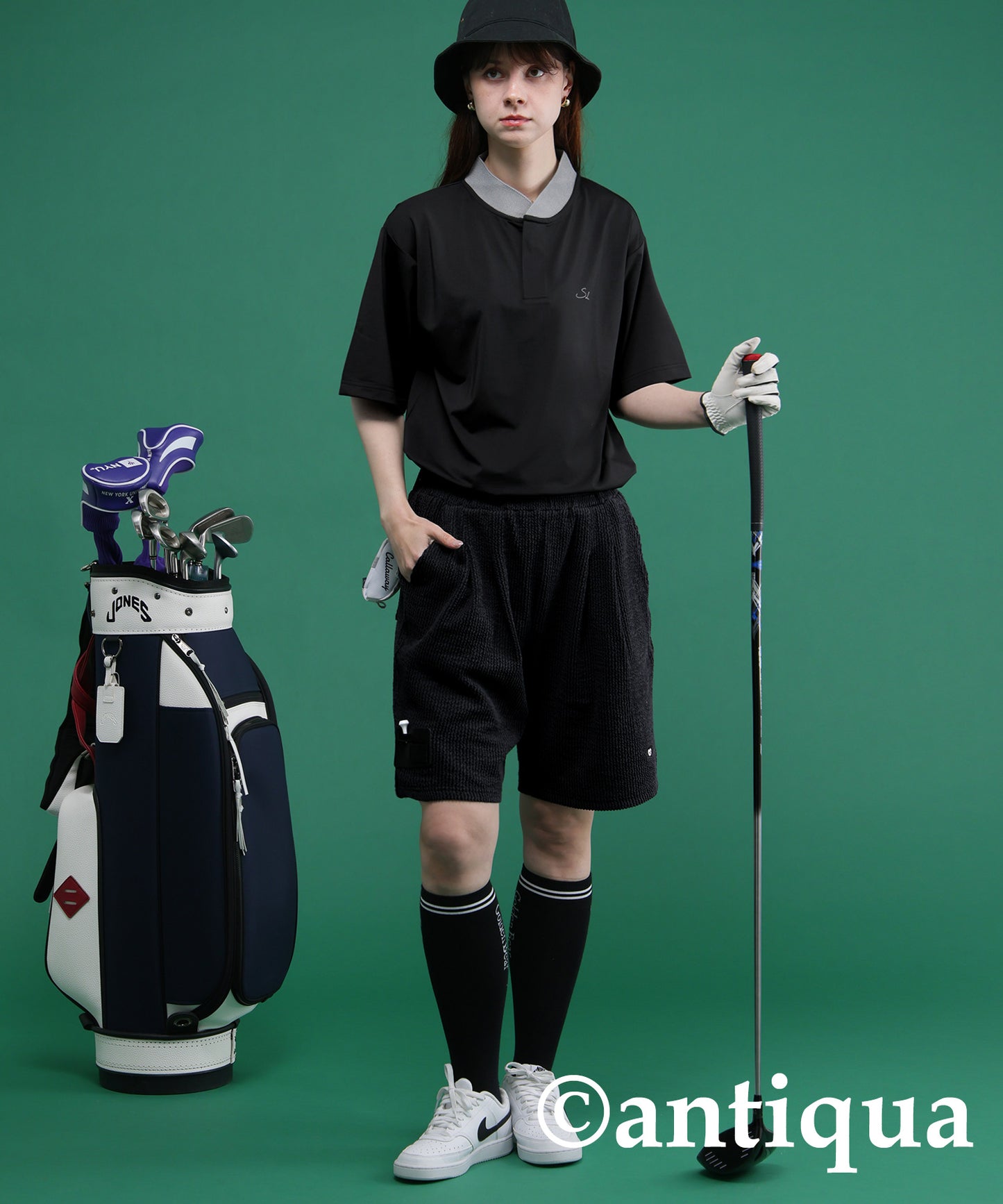 Salu. Ladies Striped Logo Pants