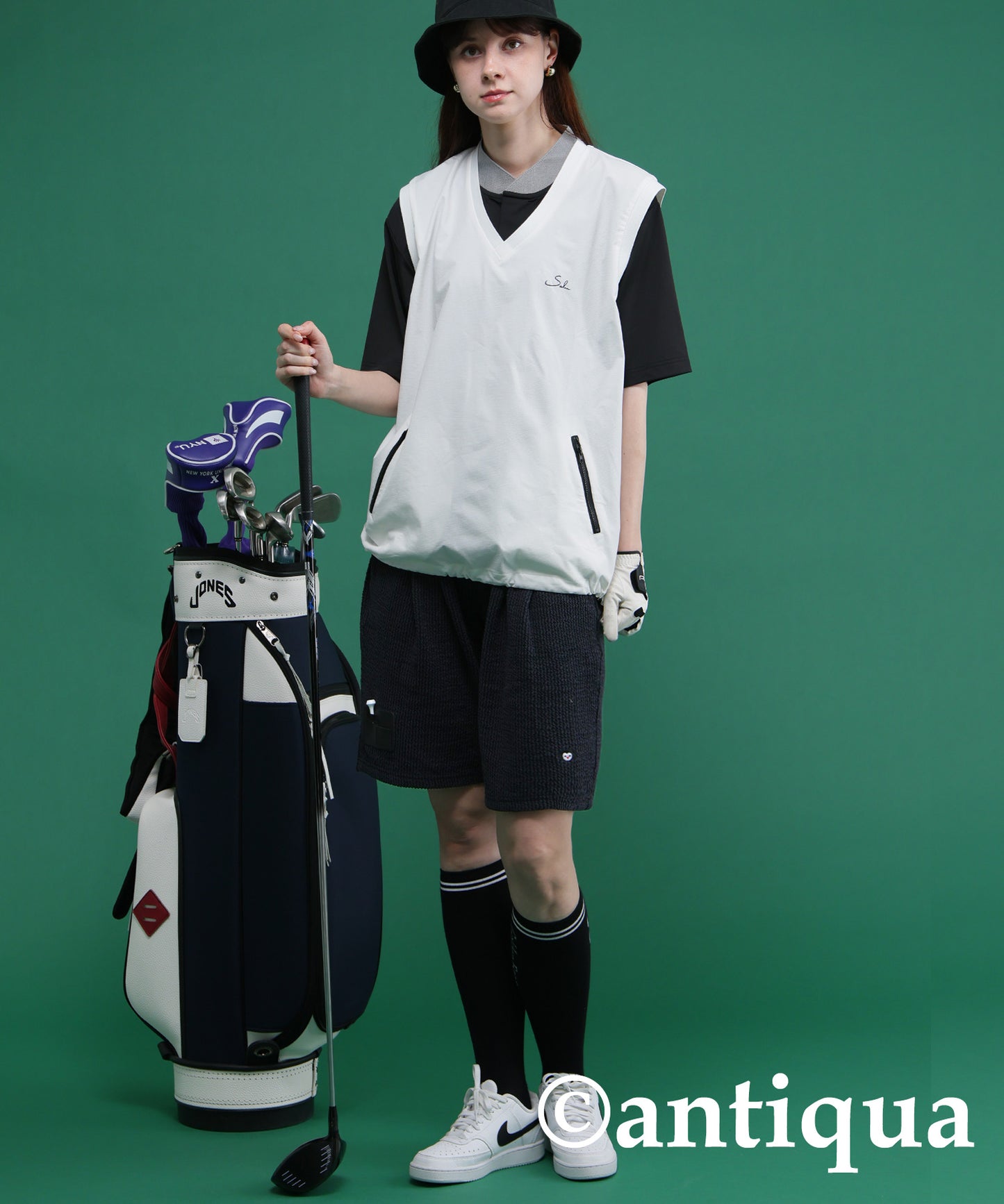 Salu. Ladies Striped Logo Pants