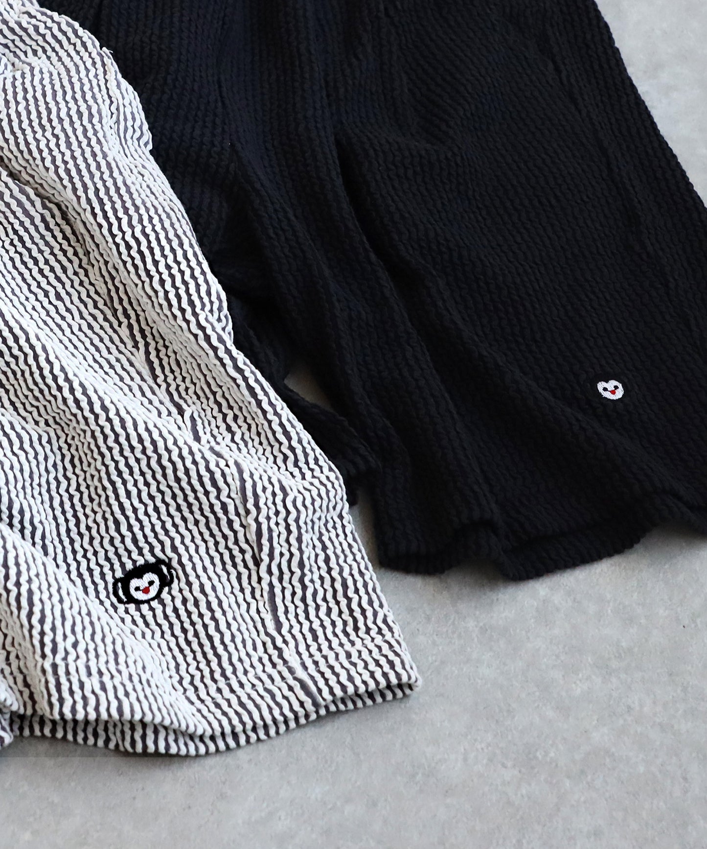 Salu. Men's Striped Logo Pants