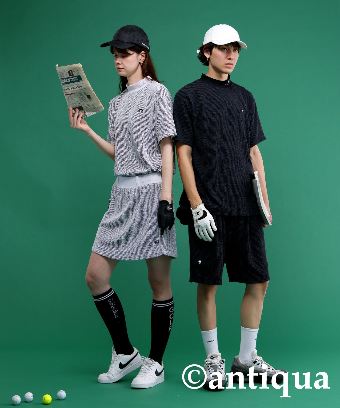 Salu. Men's Striped Logo Pants