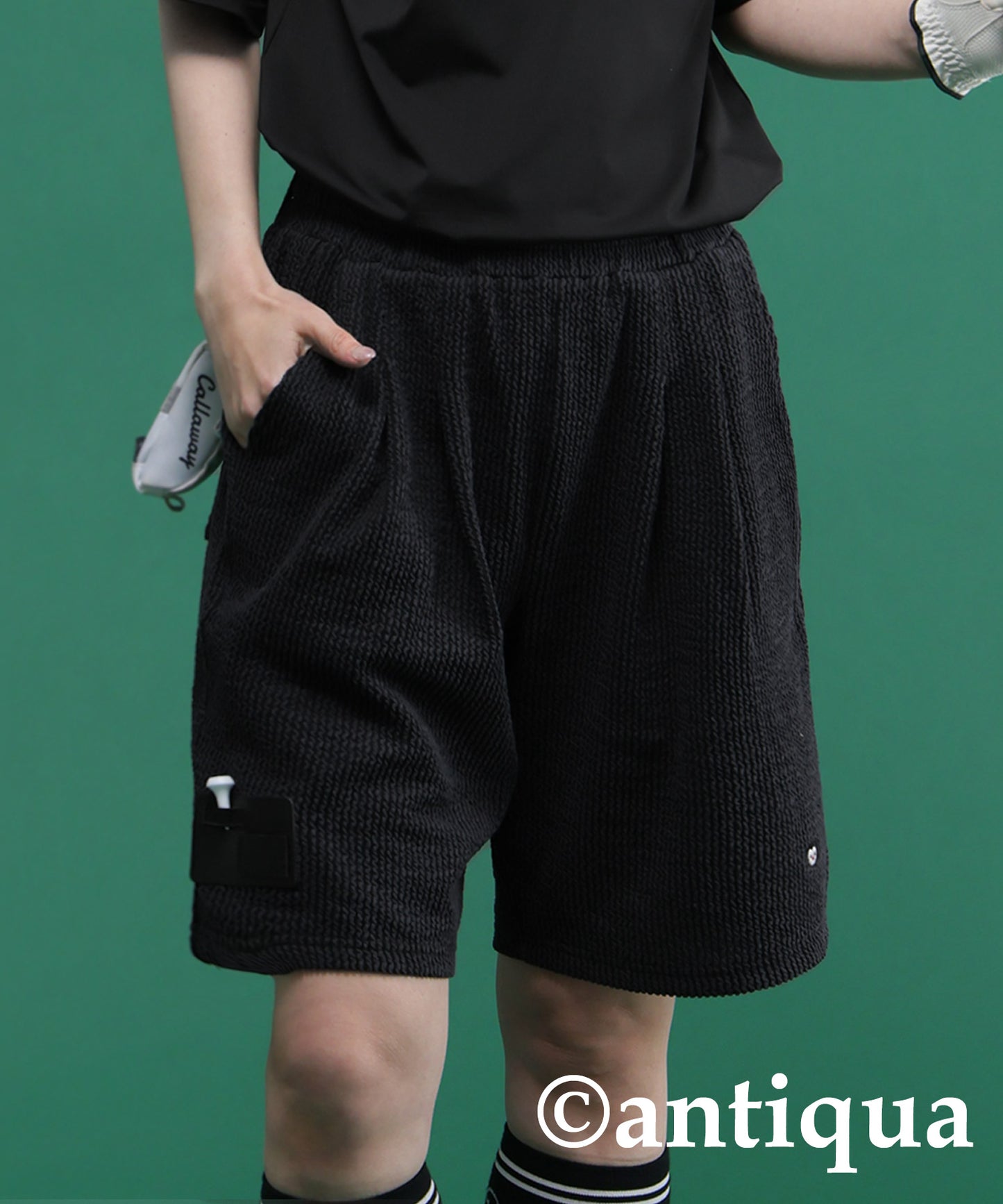 Salu. Ladies Striped Logo Pants