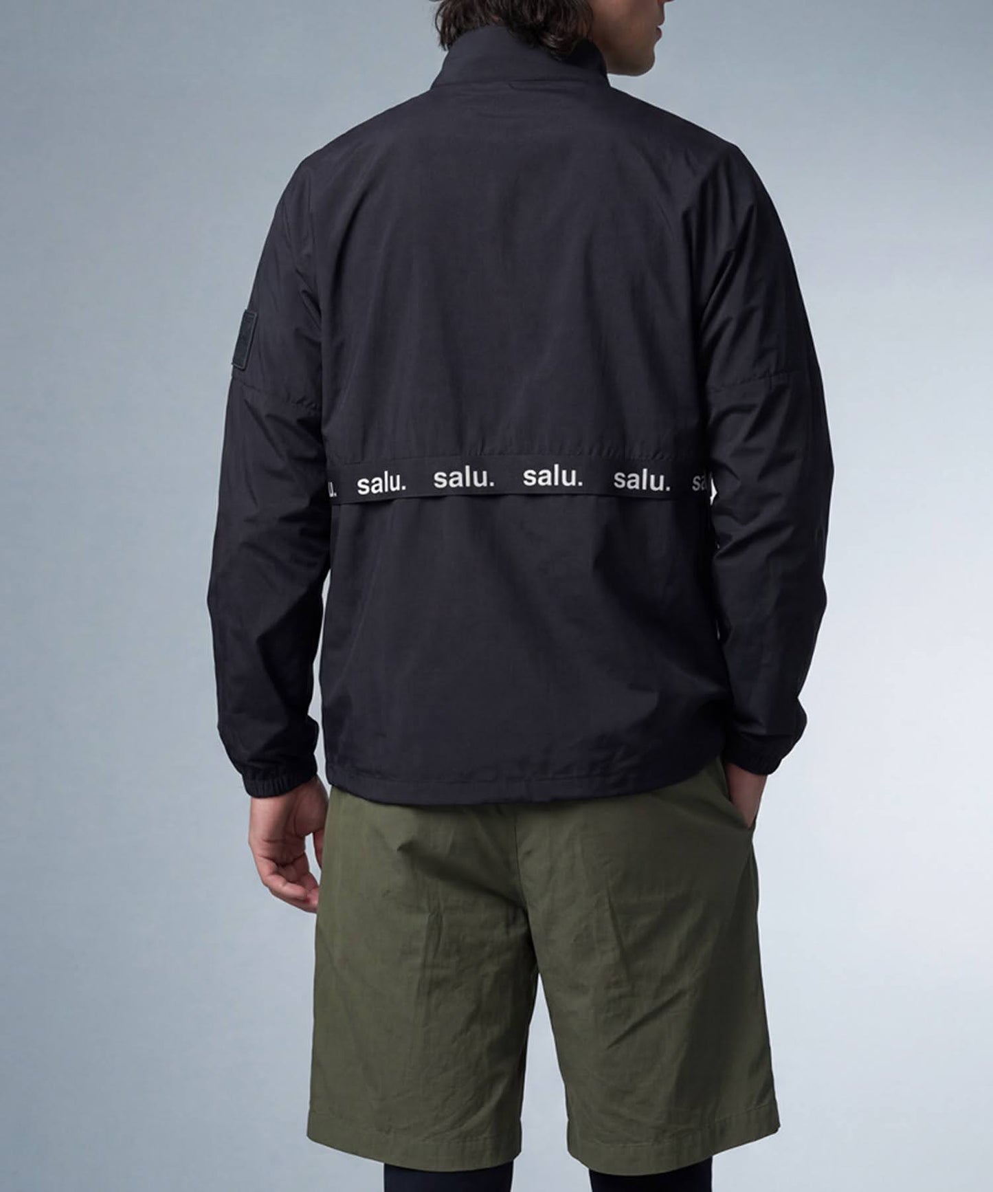 Salu Color-Blocked Half-Zip Top Men's