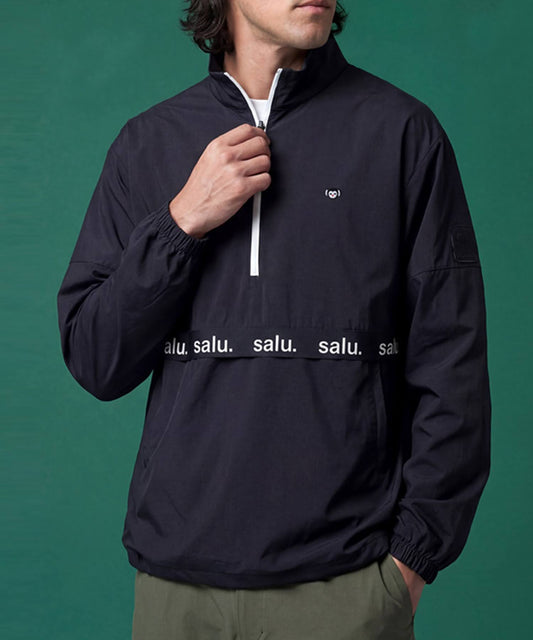 Salu Color-Blocked Half-Zip Top Men's