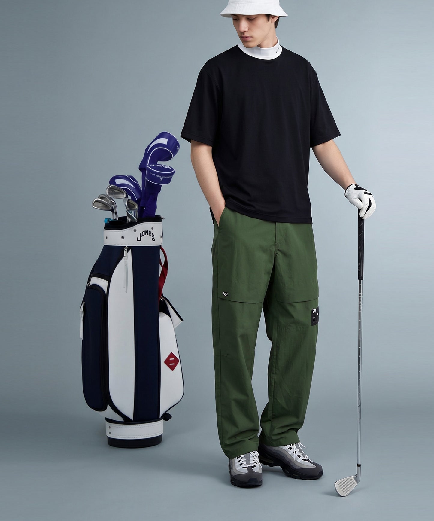 Pocket Design Cargo Pants Men’s