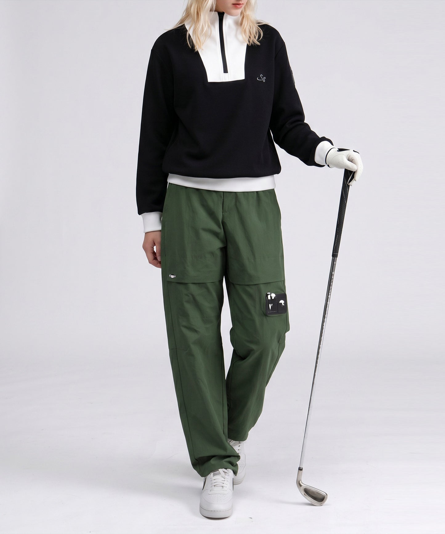 Pocket Design Cargo Pants Ladies