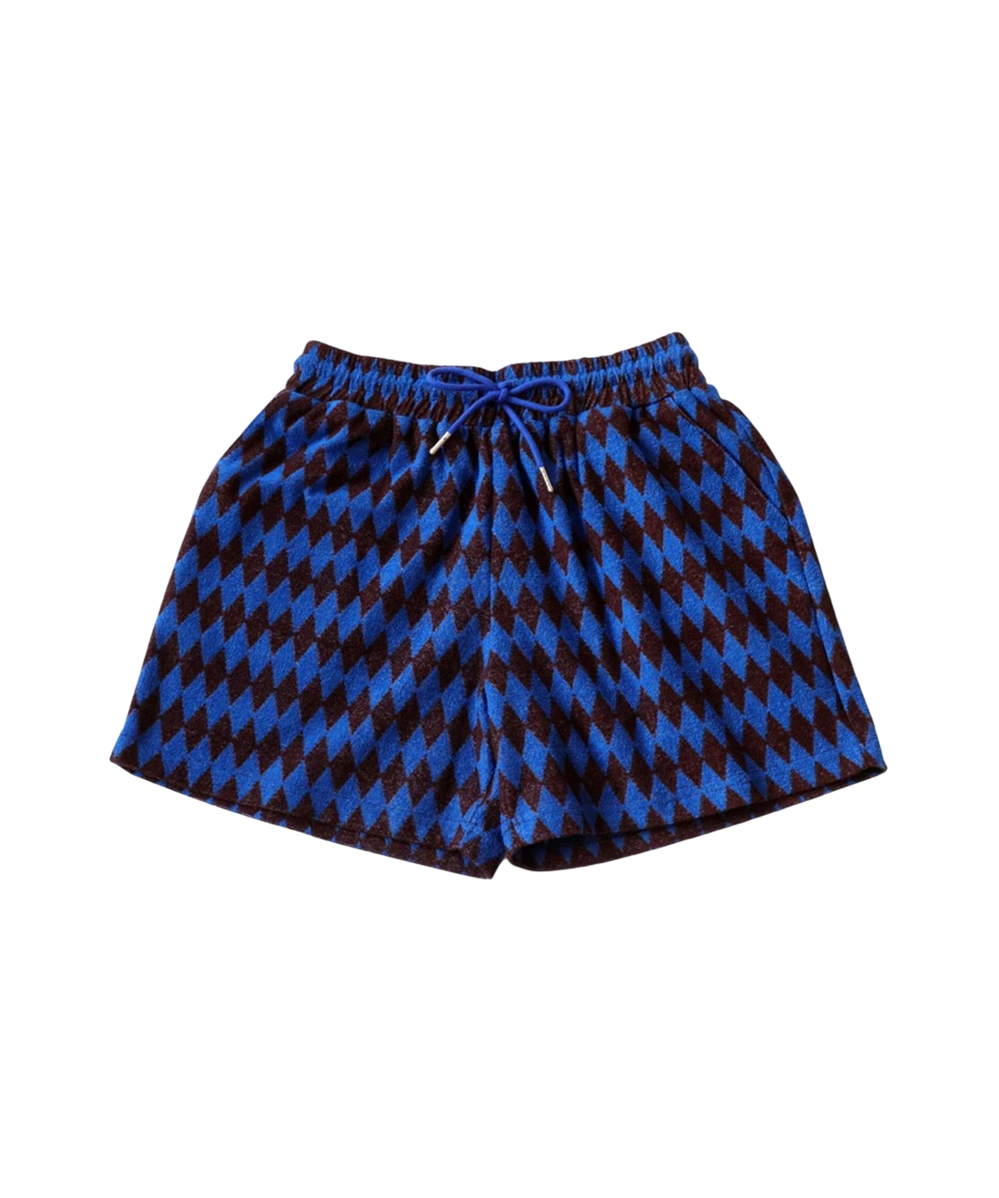 ANTIQUAGOLF×STCH Ladies shorts geometric pattern