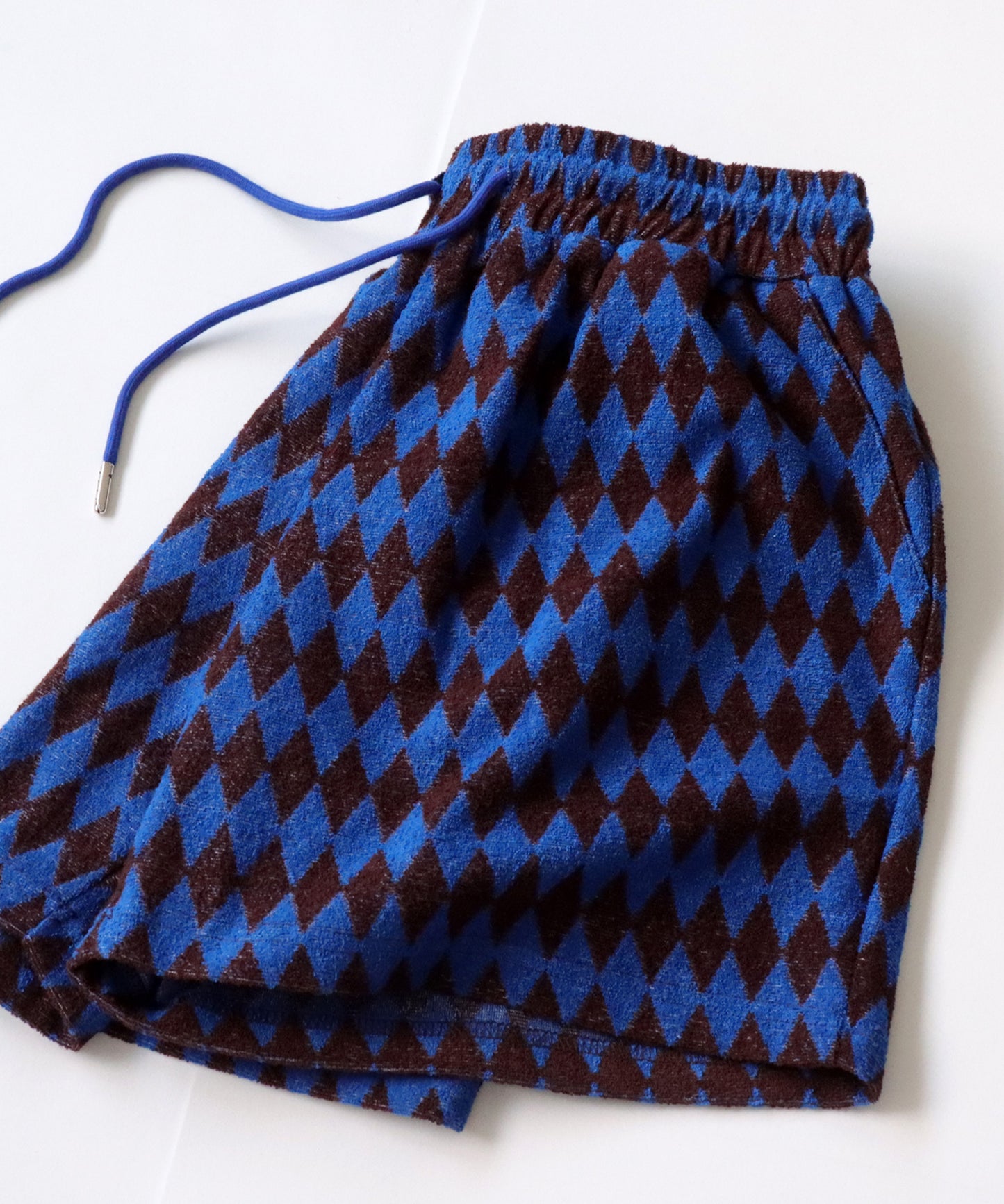 ANTIQUAGOLF×STCH Men's shorts geometric pattern