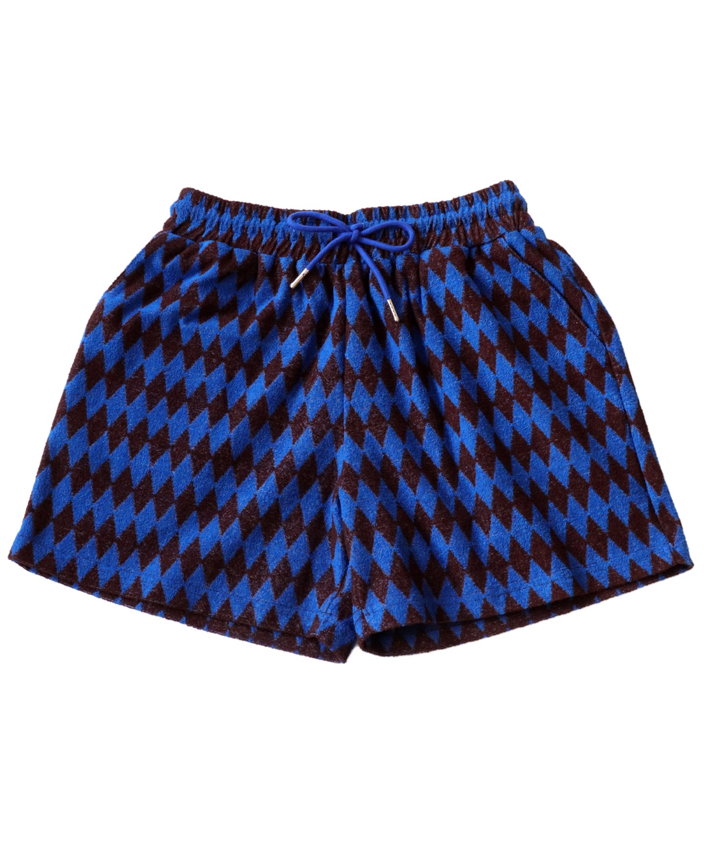 ANTIQUAGOLF×STCH Men's shorts geometric pattern