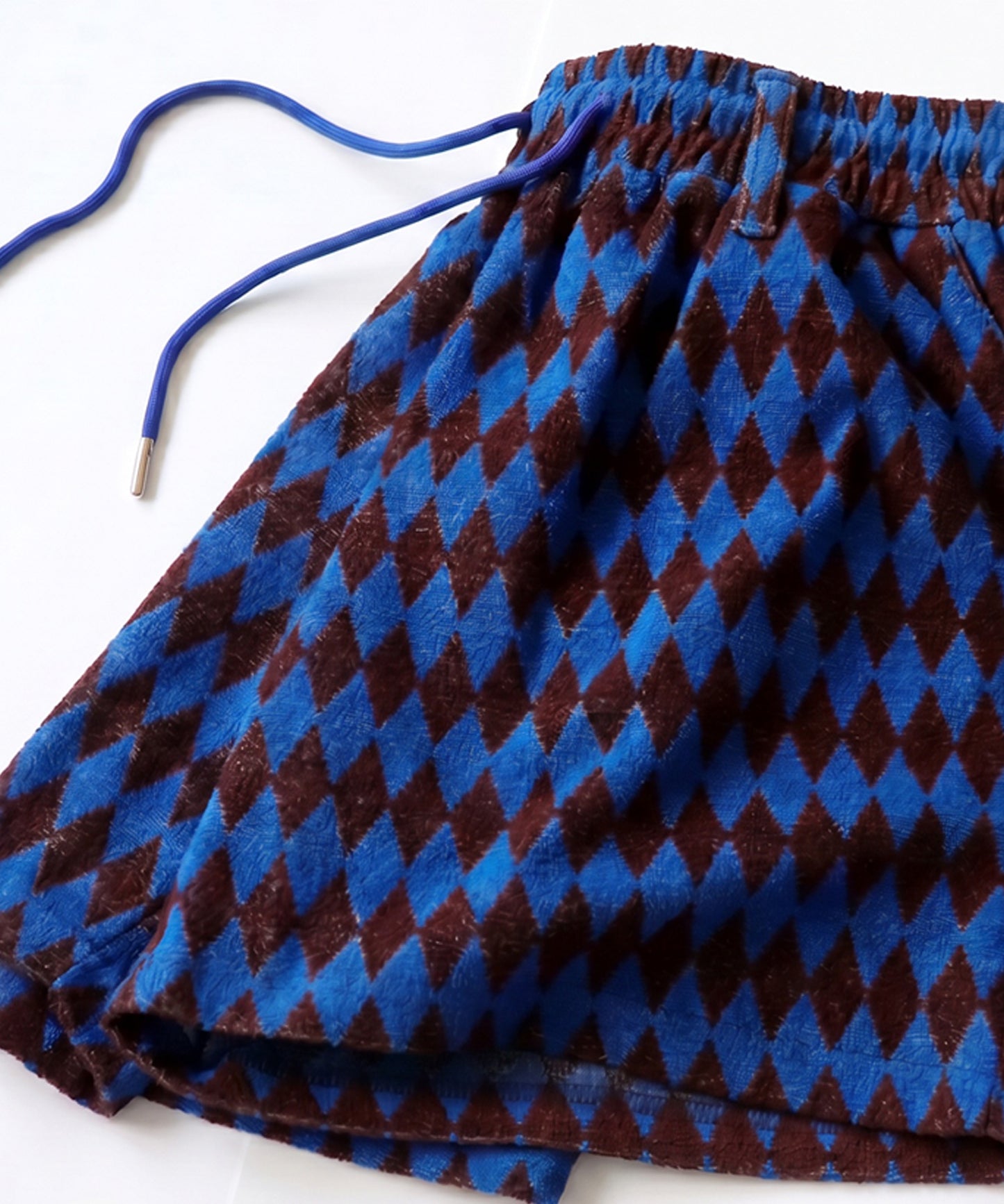 ANTIQUAGOLF×STCH Ladies shorts geometric pattern
