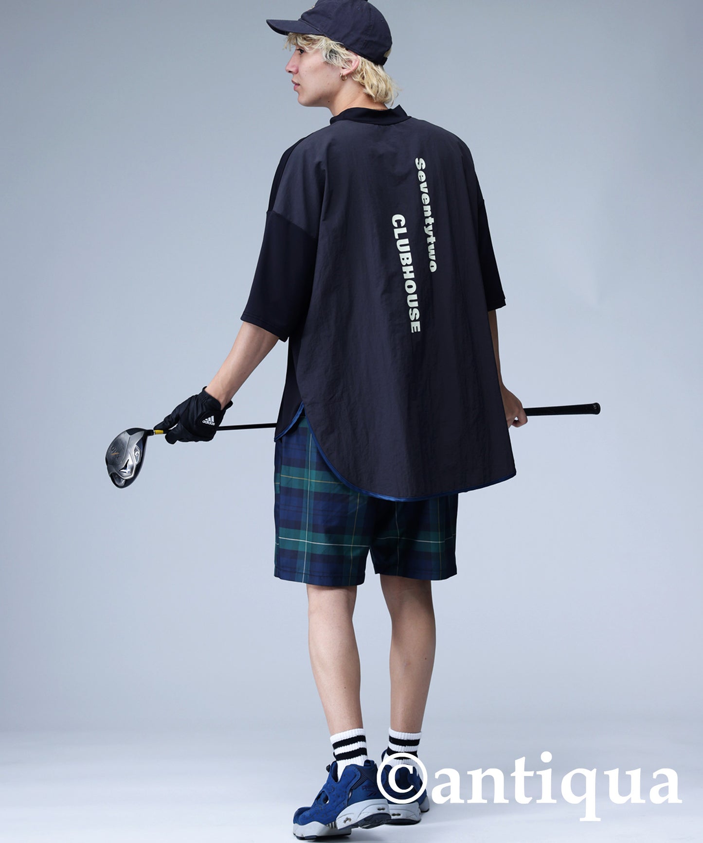 ANTIQUAGOLF×STCH Men's different material tops