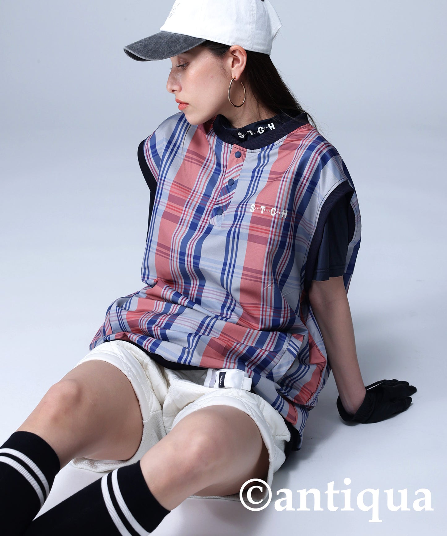 ANTIQUA GOLF×STCH Under Shirt Ladies