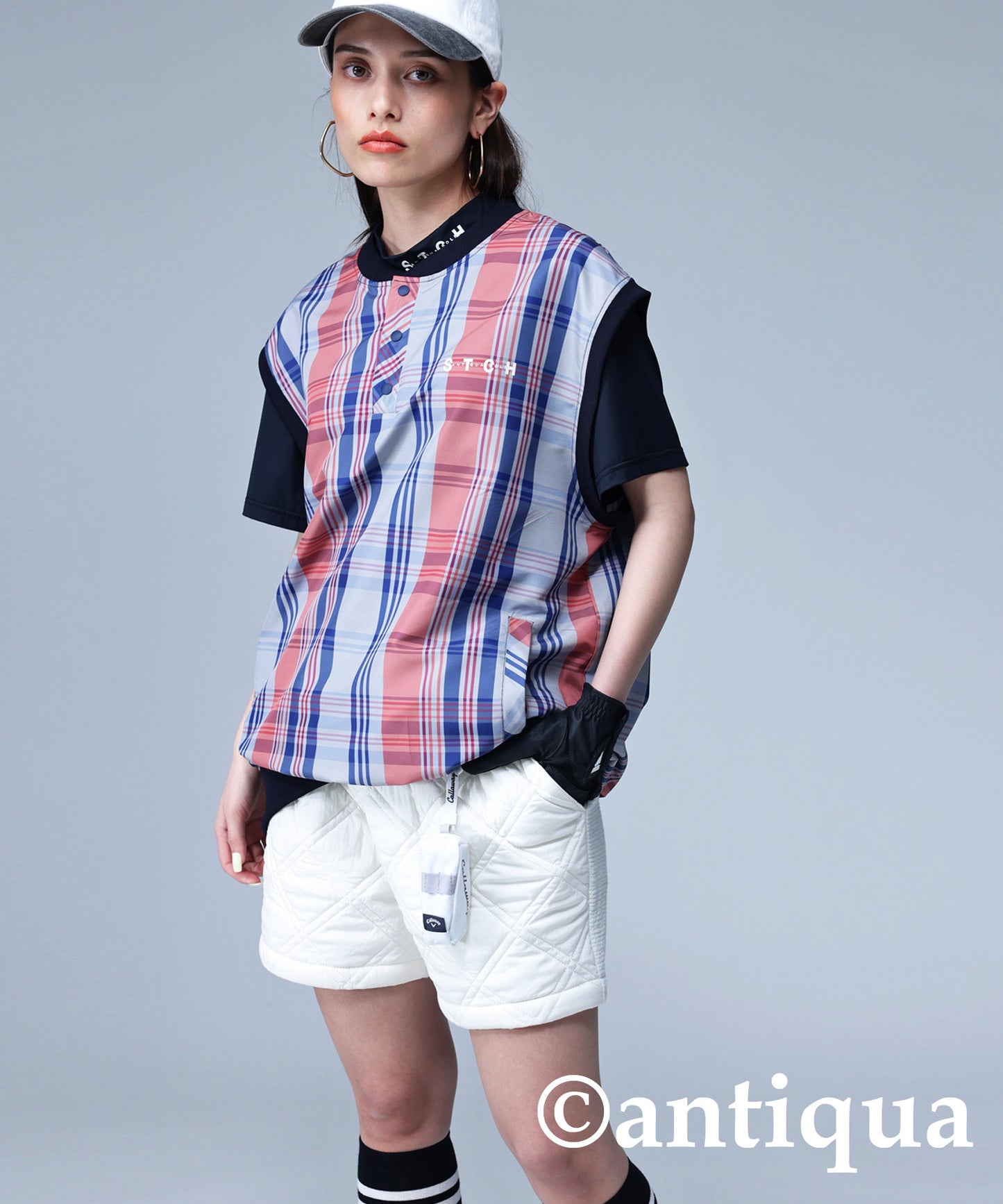 ANTIQUA GOLF×STCH Under Shirt Ladies