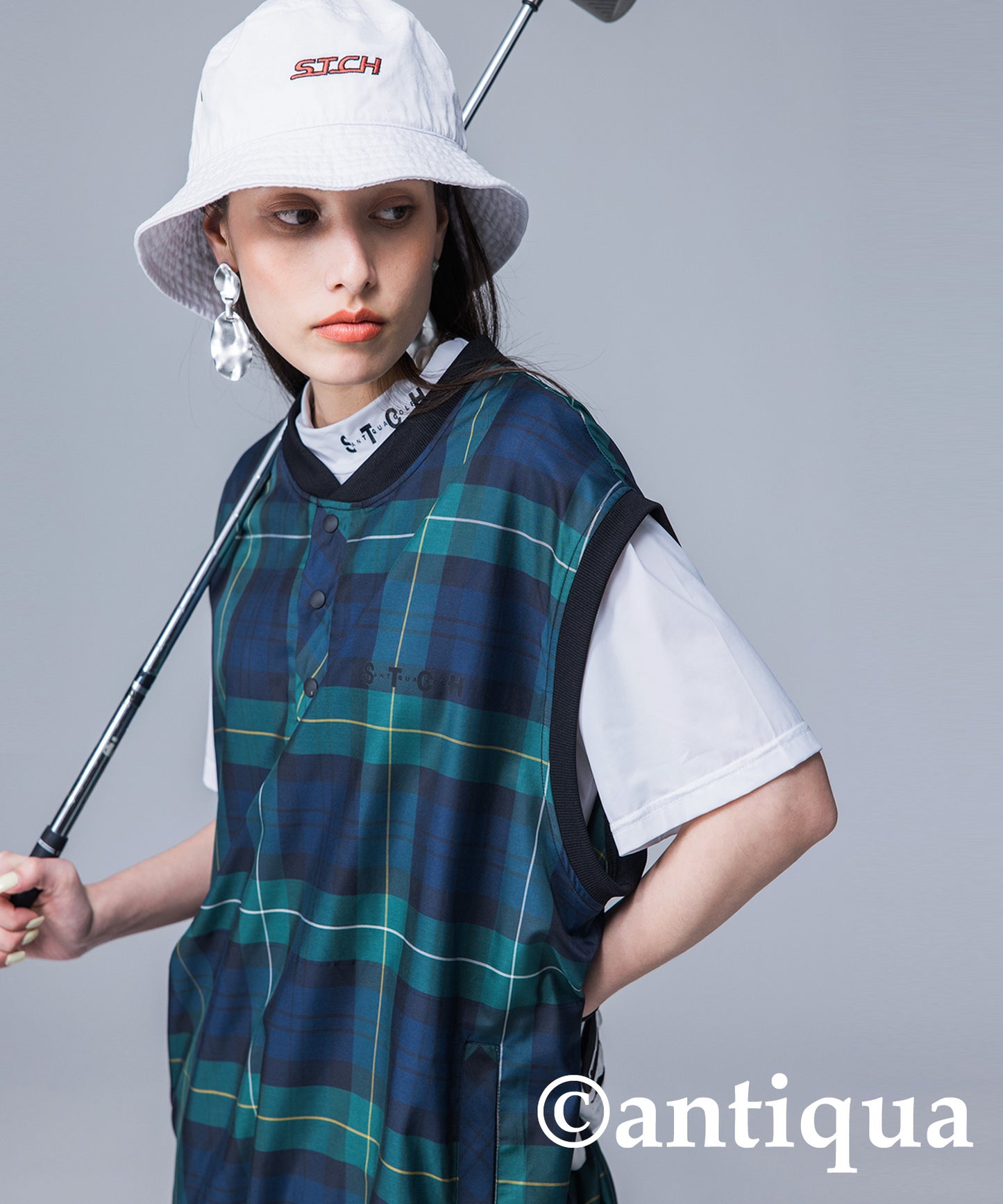 ANTIQUA GOLF×STCH Under Shirt Ladies