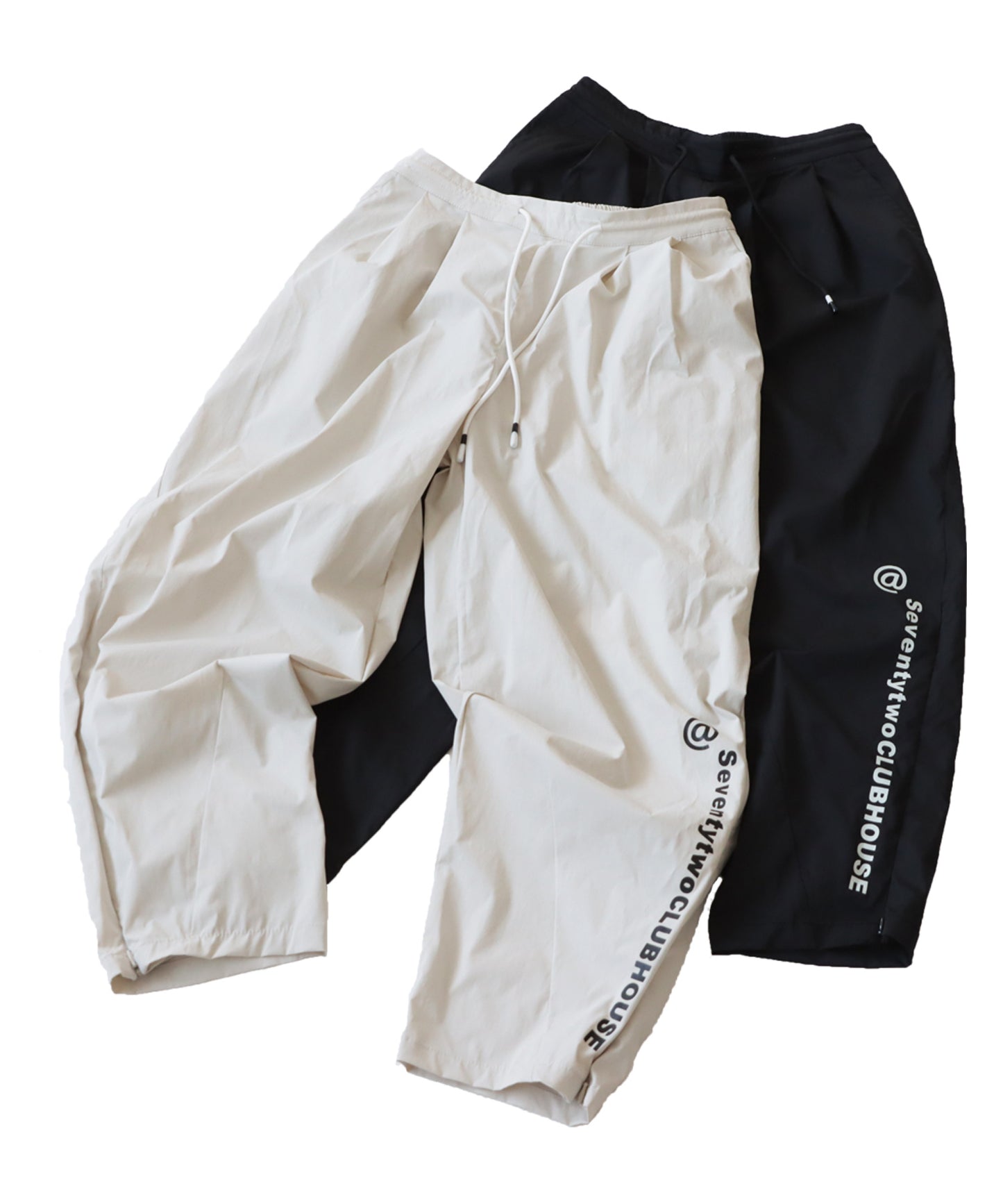 ANTIQUAGOLF×STCH Men's logo pants