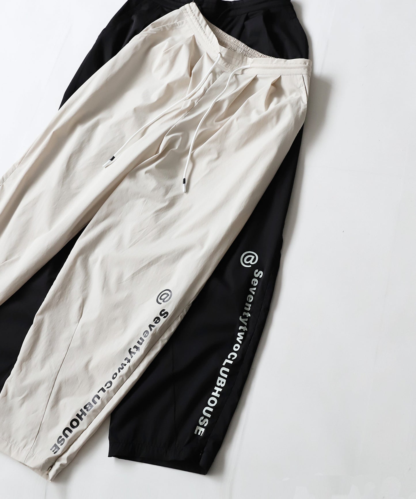 ANTIQUAGOLF×STCH Men's logo pants