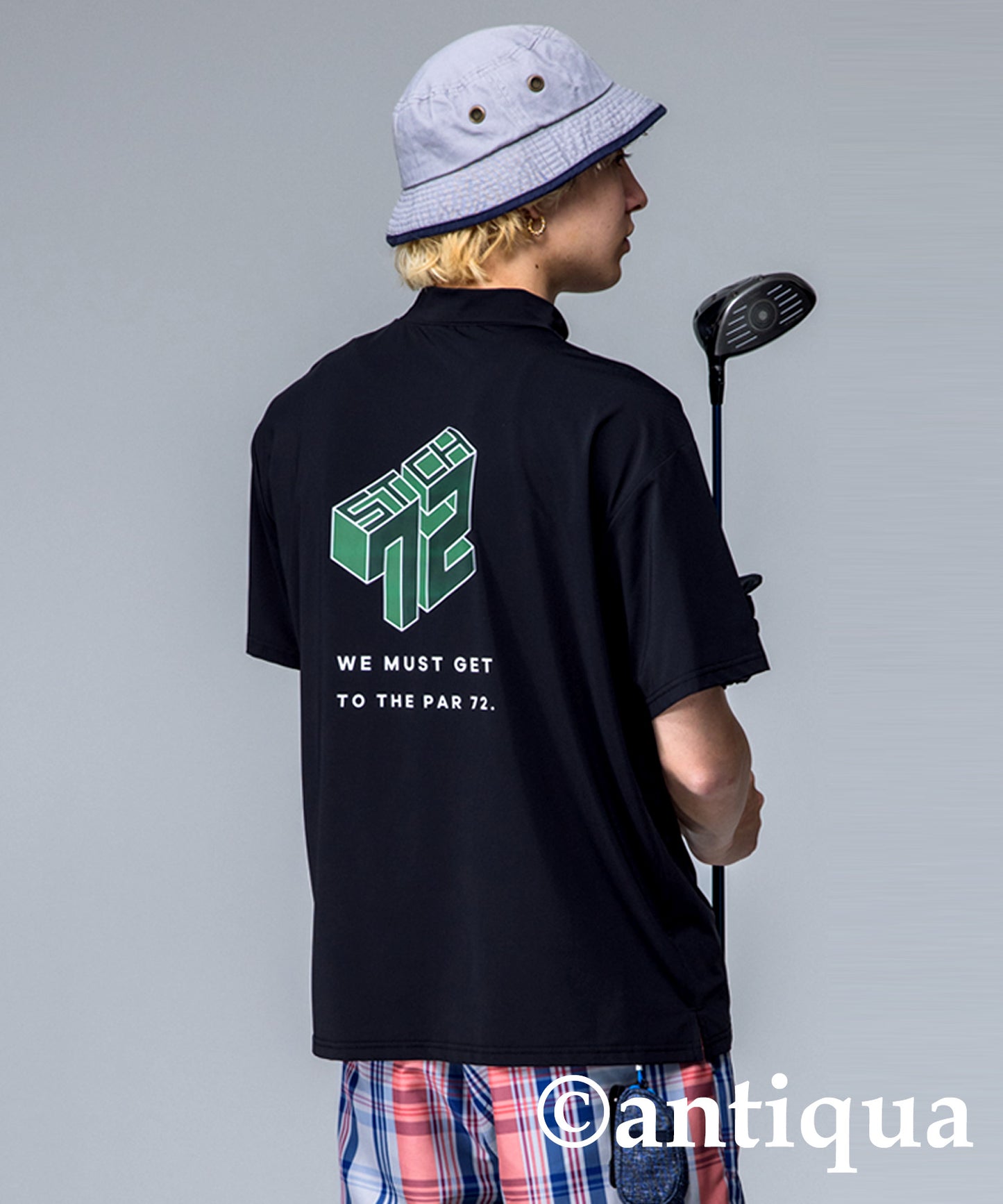 ANTIQUAGOLF×STCH Men's T -shirt