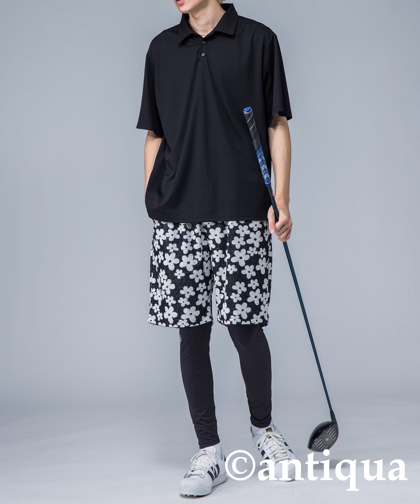 ANTIQUAGOLF×STCH Men's leggings