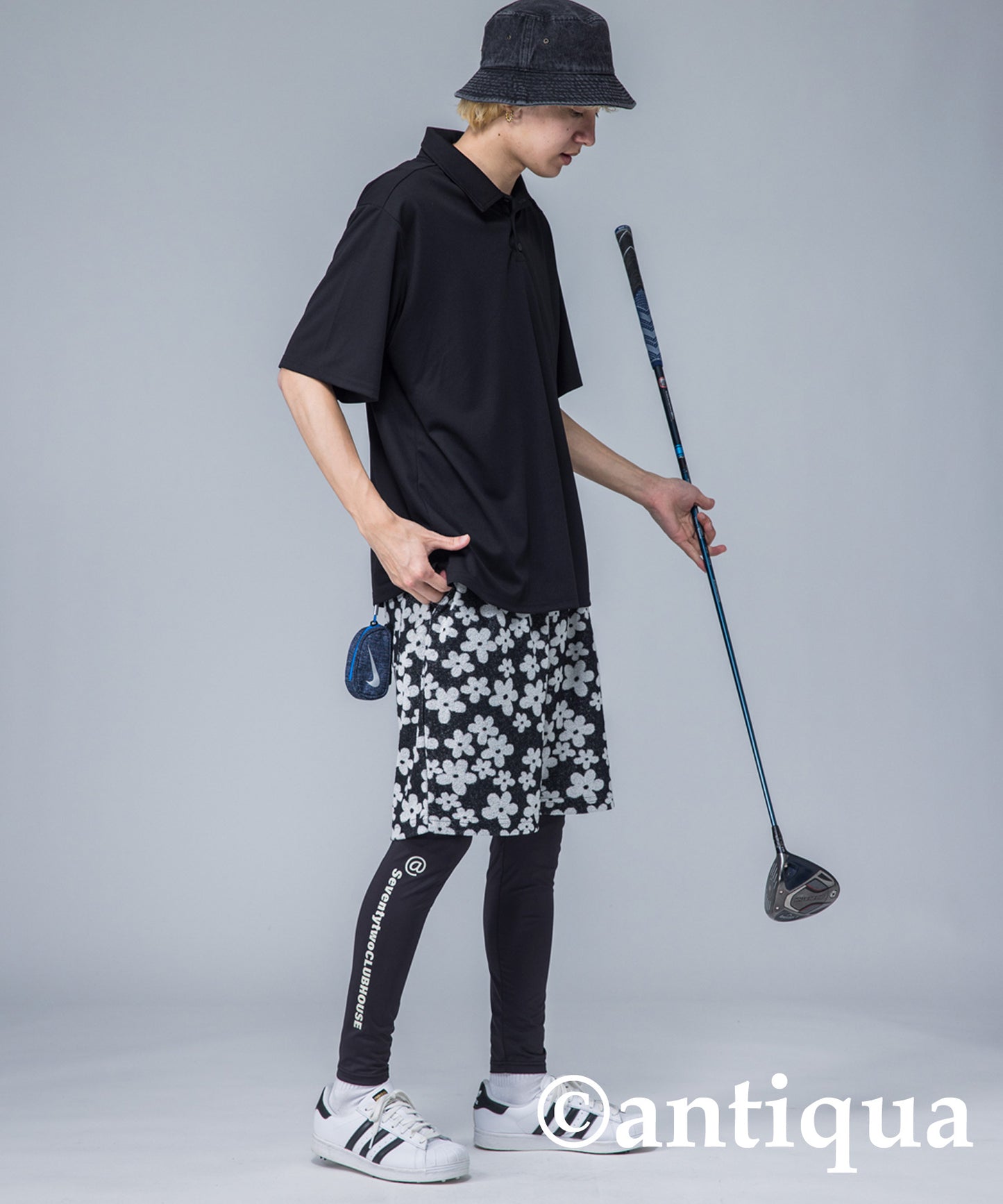 ANTIQUAGOLF×STCH Men's leggings