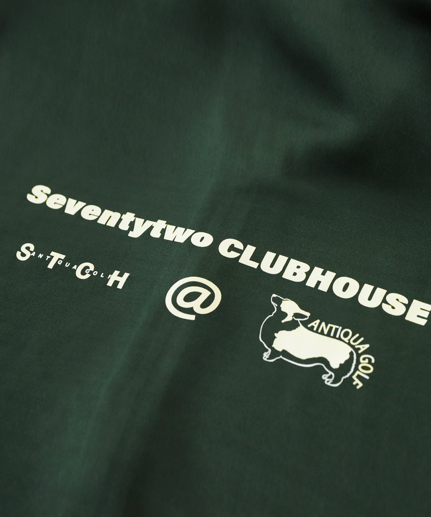 ANTIQUAGOLF×STCH  Hoodie Logo Vest Men's