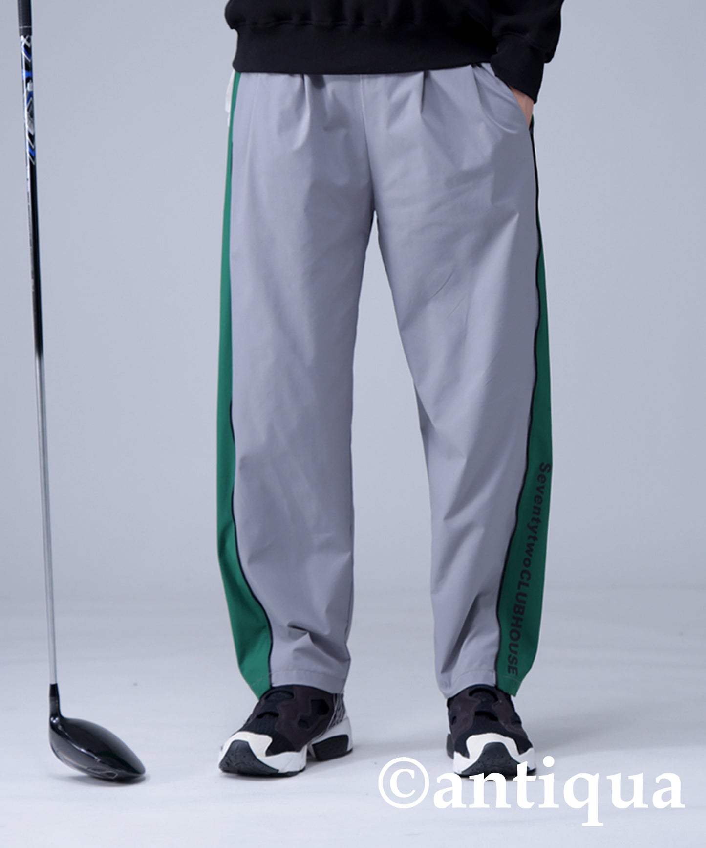 STCH×ANTIQUA GOLF Line Design Pants Men's