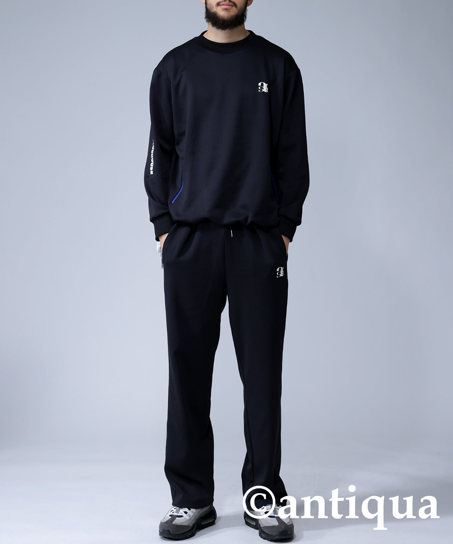 ANTIQUA GOLF×STCH Zip Pocket Design Pants Men's | Japanese fashion