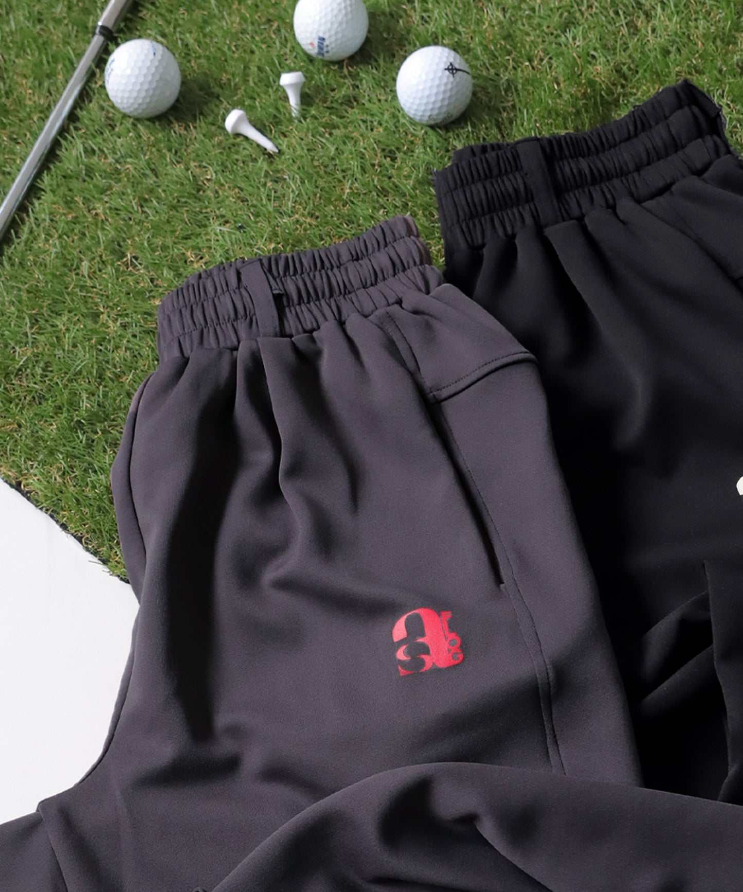 ANTIQUA GOLF×STCH Zip Pocket Design Pants Ladies