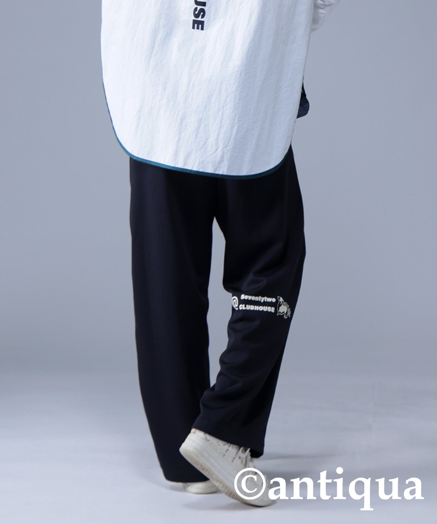 ANTIQUA GOLF×STCH Zip Pocket Design Pants Ladies