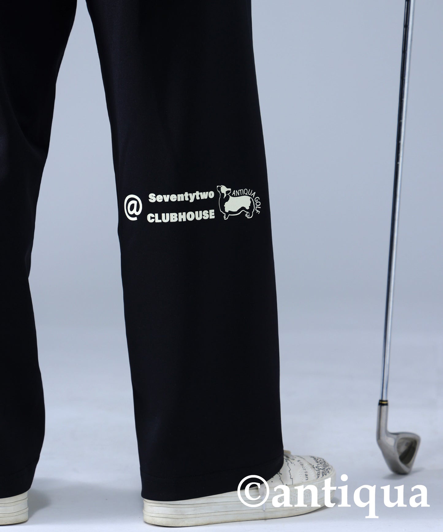 ANTIQUA GOLF×STCH Zip Pocket Design Pants Ladies