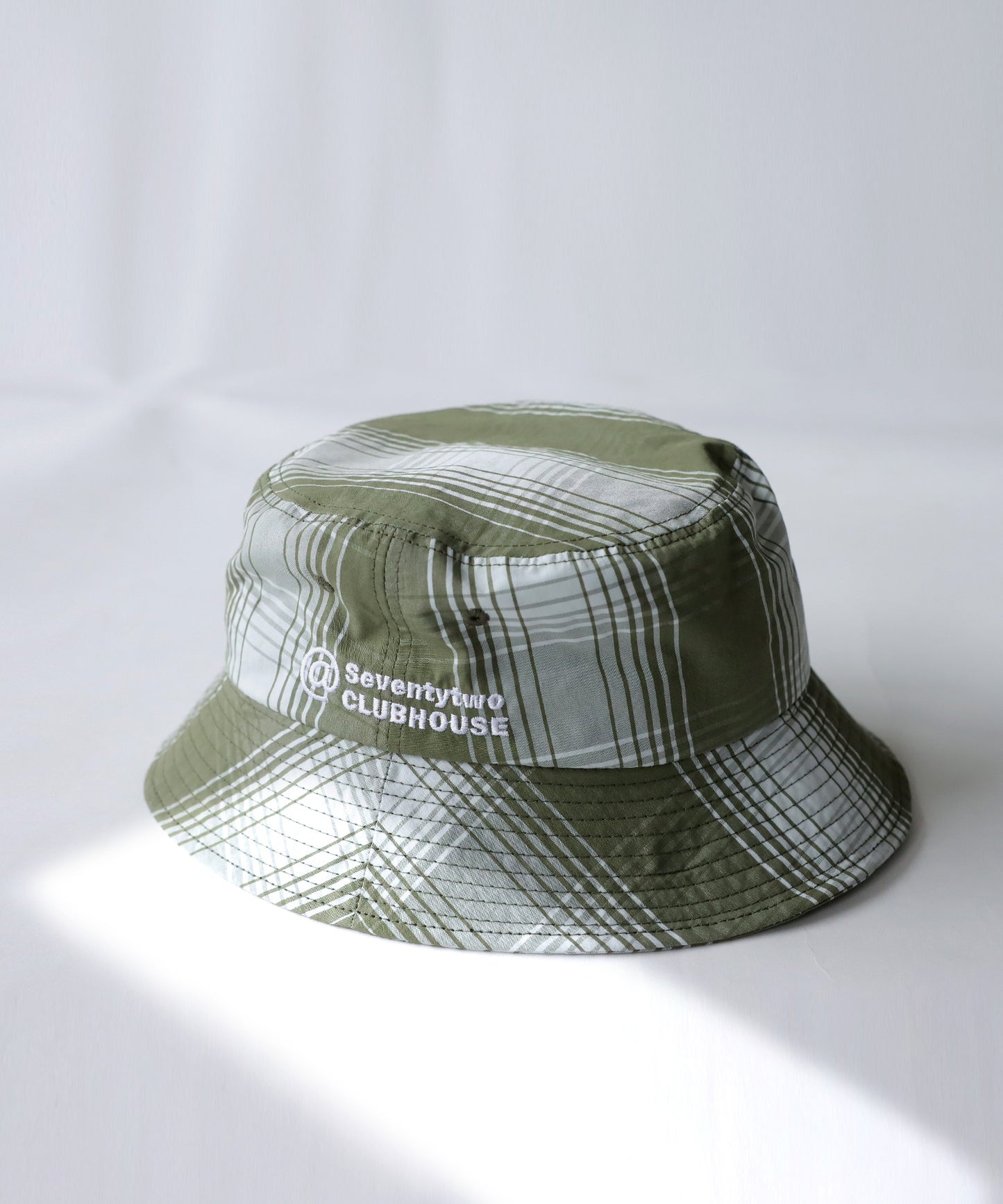 ANTIQUA GOLF×STCH Plaid Hat Ladies