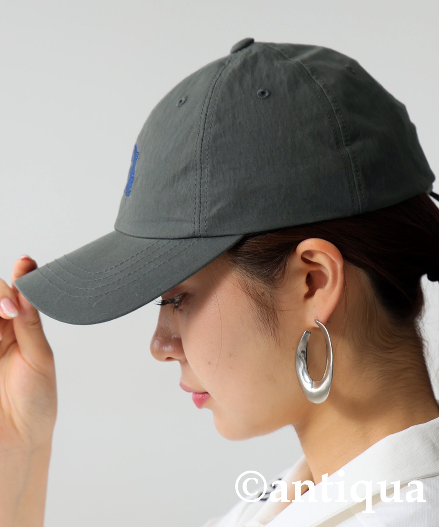 ANTIQUA GOLF×STCH Drawstring Cap Ladies