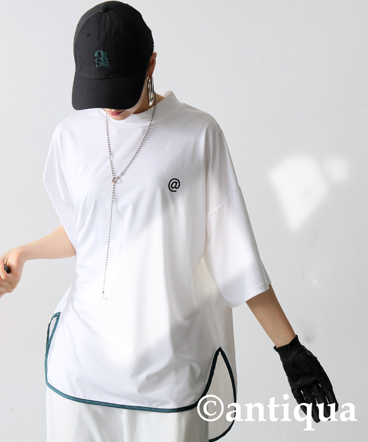 ANTIQUA GOLF×STCH Drawstring Cap Ladies