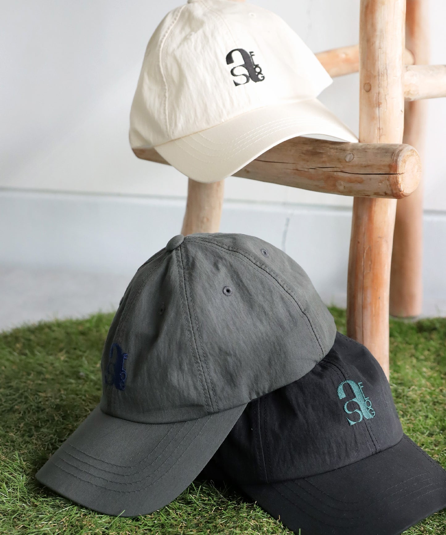 ANTIQUA GOLF×STCH Drawstring Cap Ladies