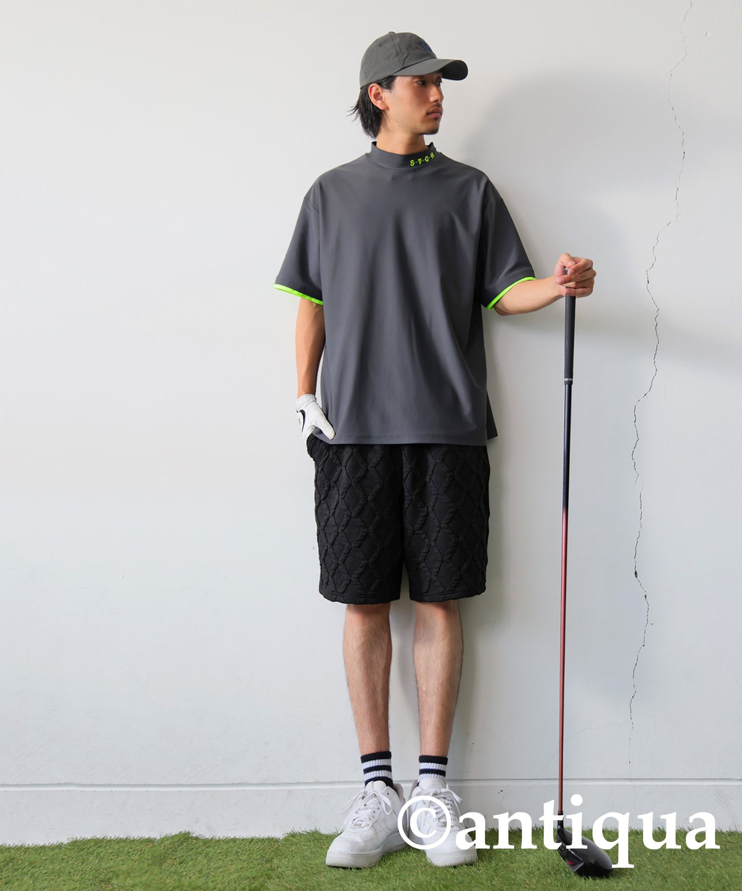 ANTIQUA GOLF×STCH Switchable Half Pants Men's