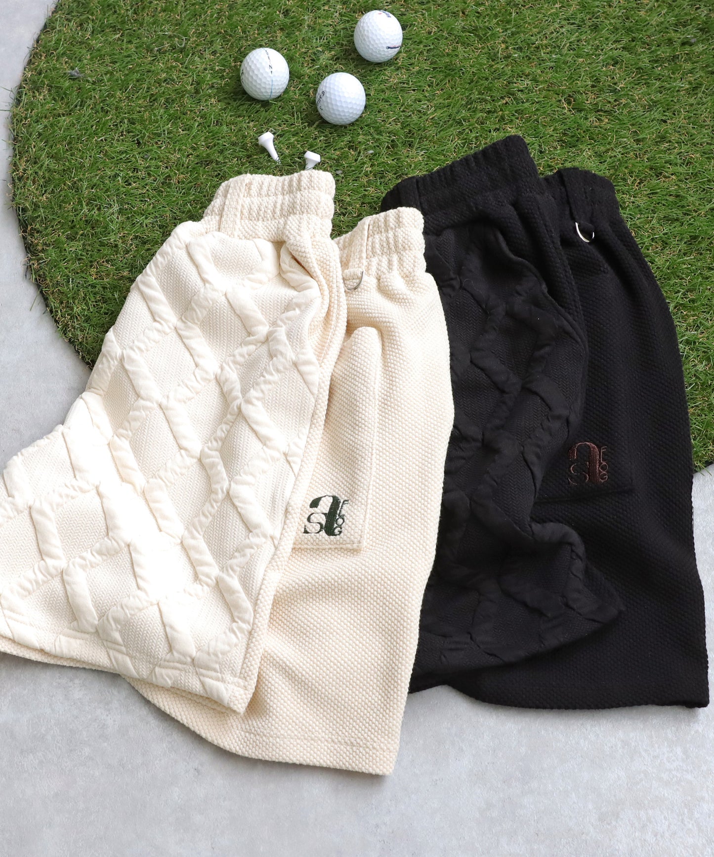 ANTIQUA GOLF×STCH Switchable Half Pants Ladies