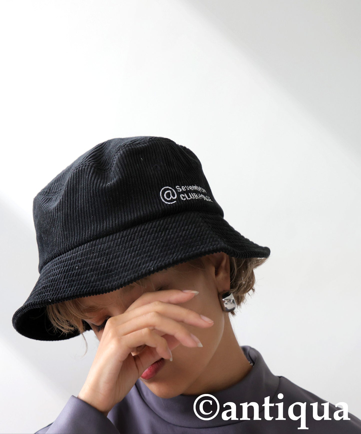 ANTIQUA GOLF×STCH Corduroy Hat Ladies