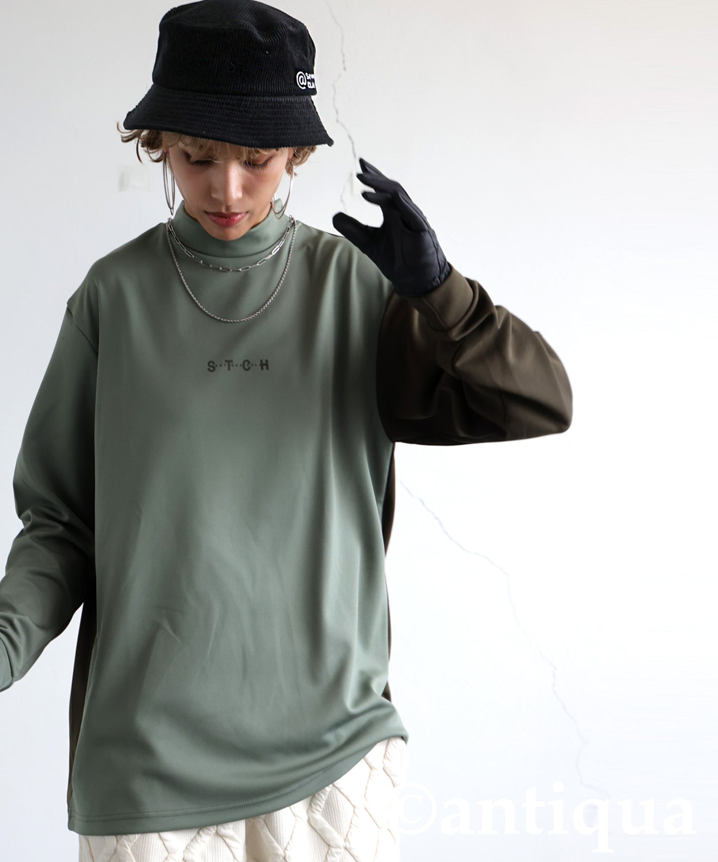 ANTIQUA GOLF×STCH Corduroy Hat Ladies