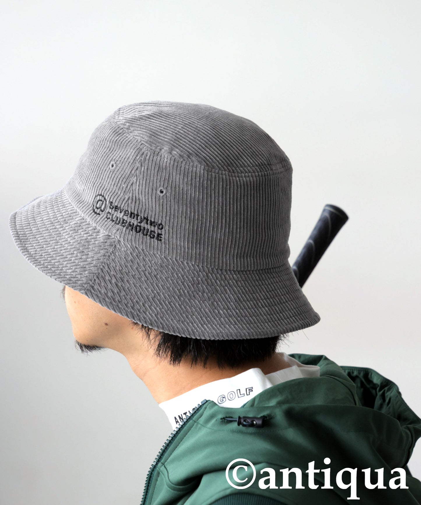 ANTIQUA GOLF×STCH Corduroy Hat Men's