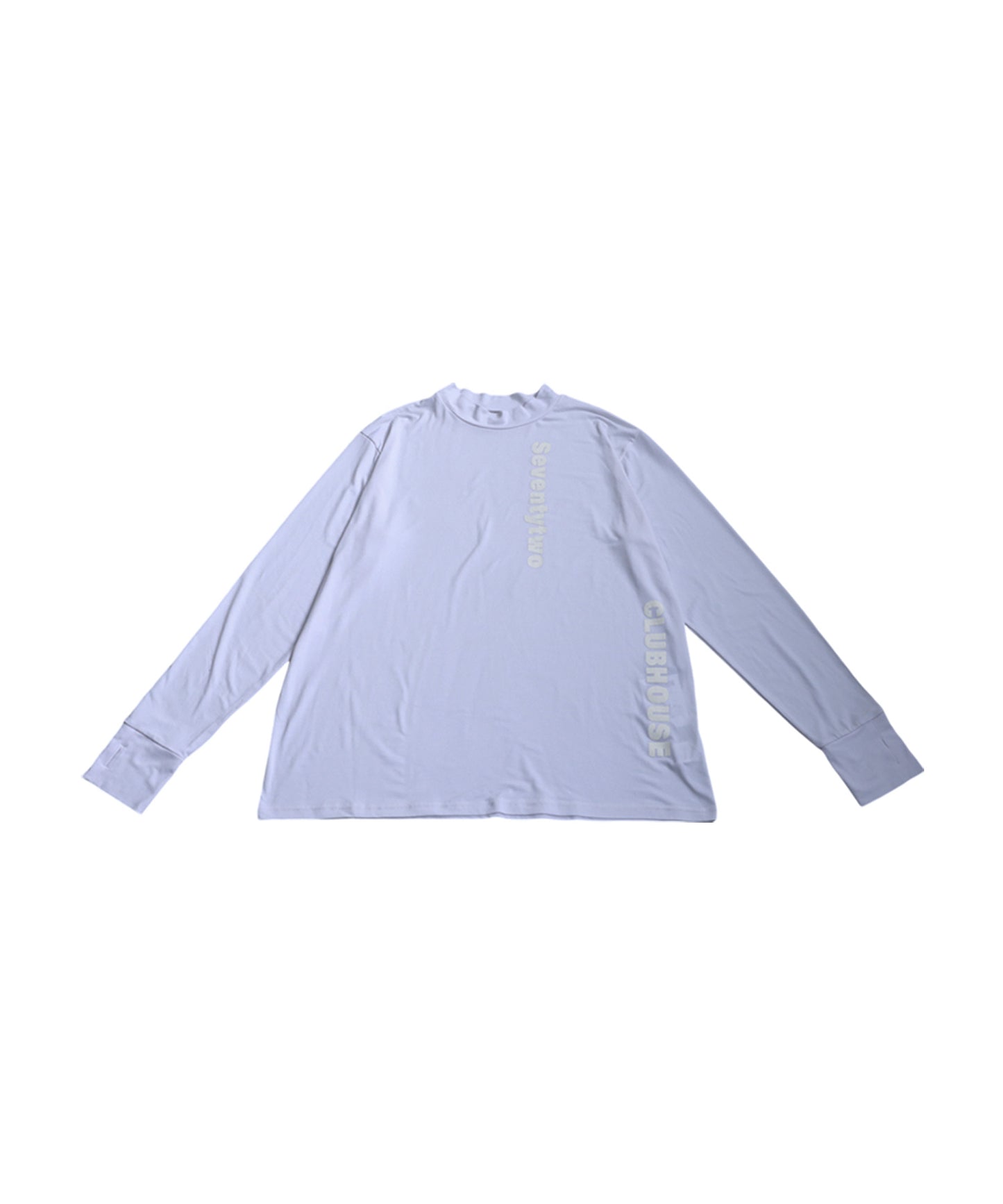 ANTIQUA GOLF×STCH Single Color Mock Neck T-Shirt Men's