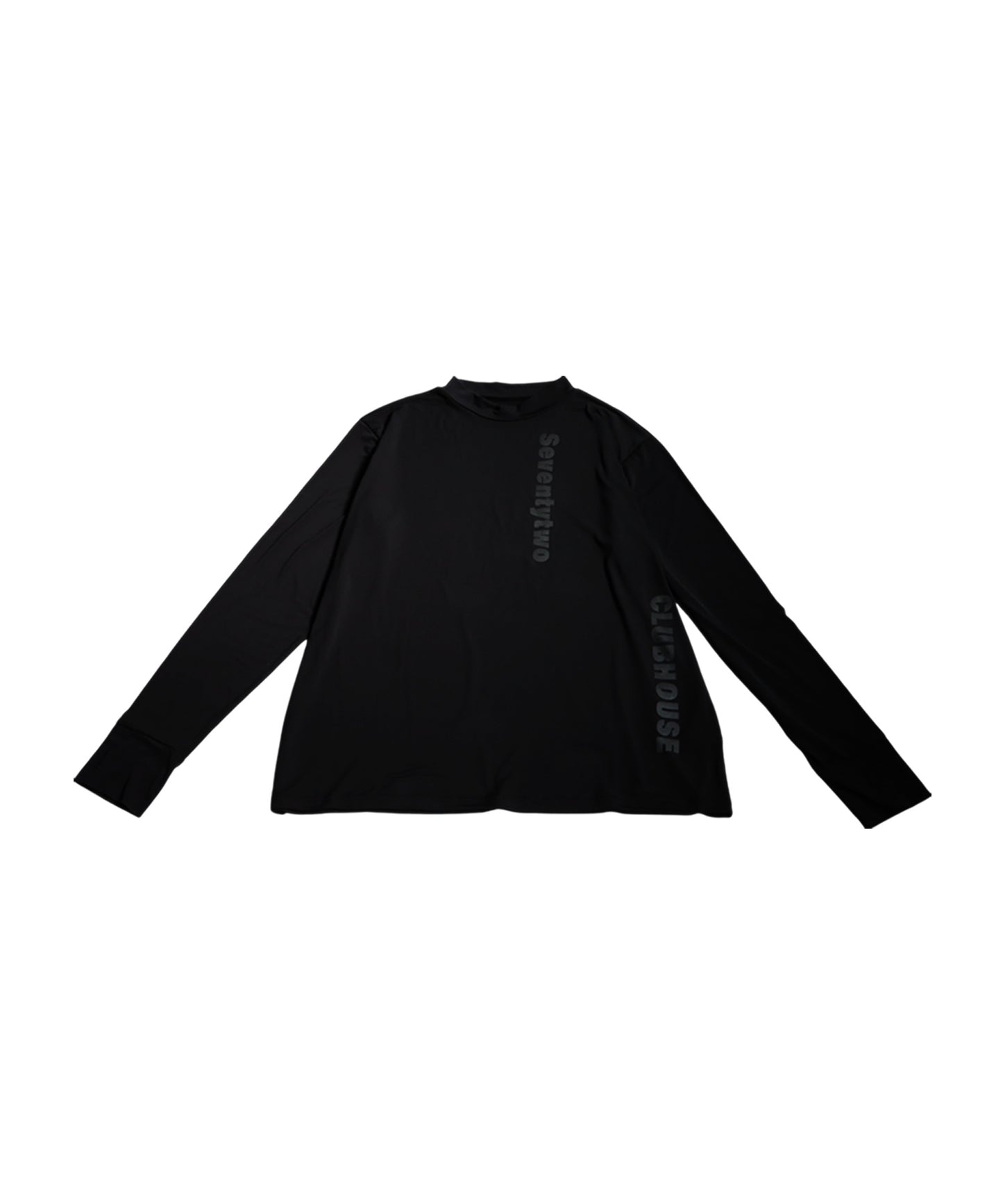 ANTIQUA GOLF×STCH Single Color Mock Neck T-Shirt Men's