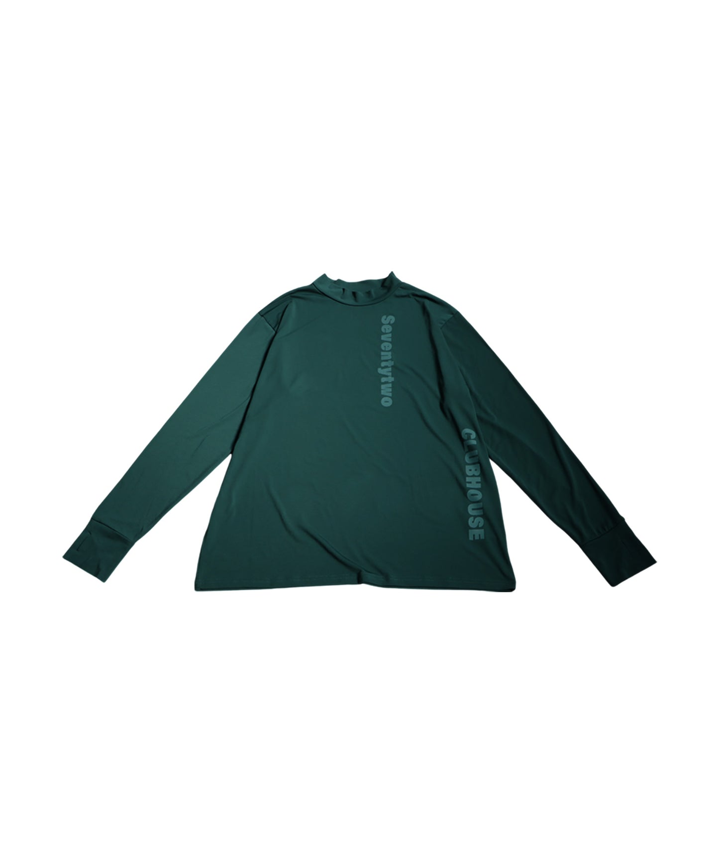 ANTIQUA GOLF×STCH Single Color Mock Neck T-Shirt Men's