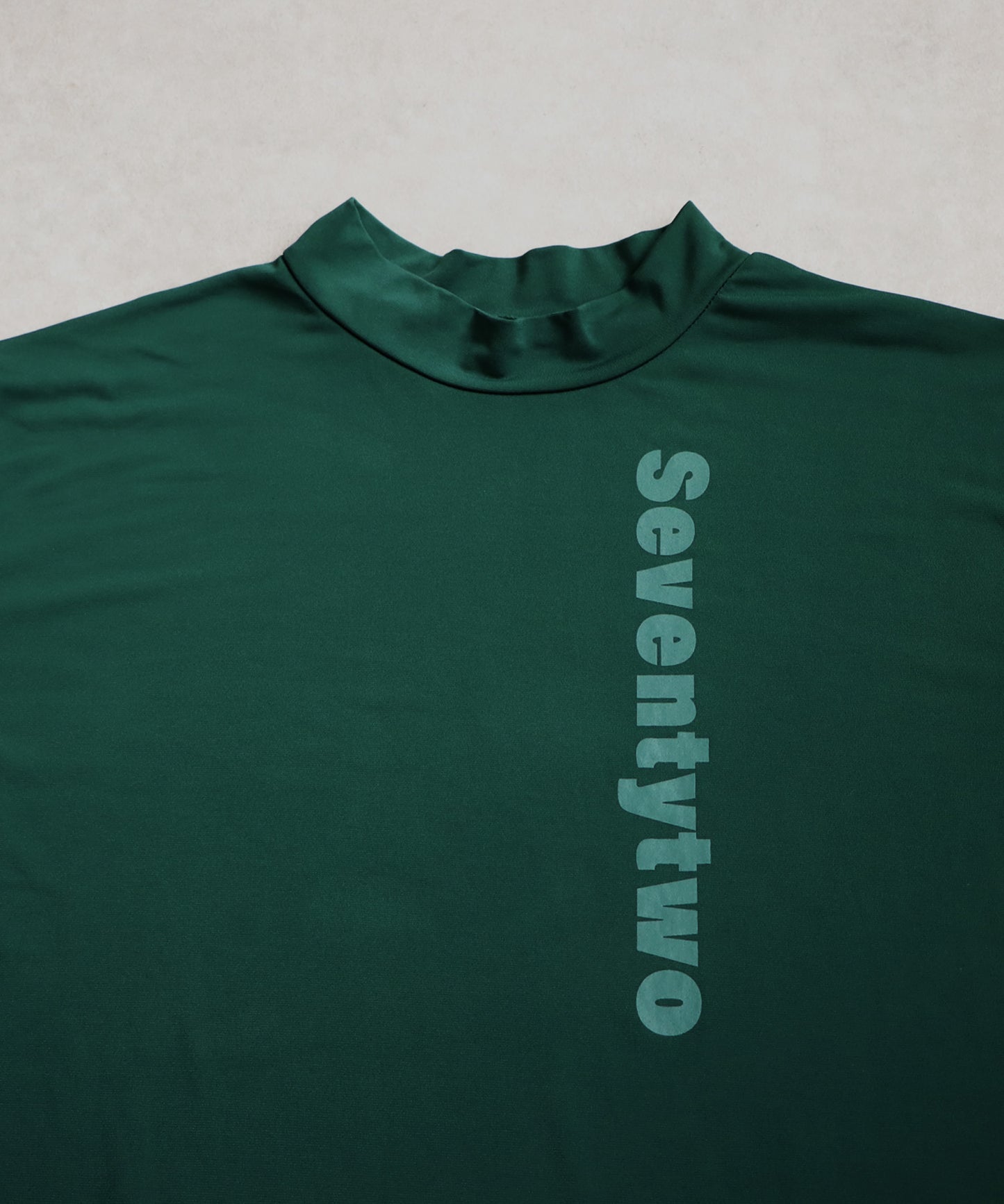 ANTIQUA GOLF×STCH Single Color Mock Neck T-Shirt Men's