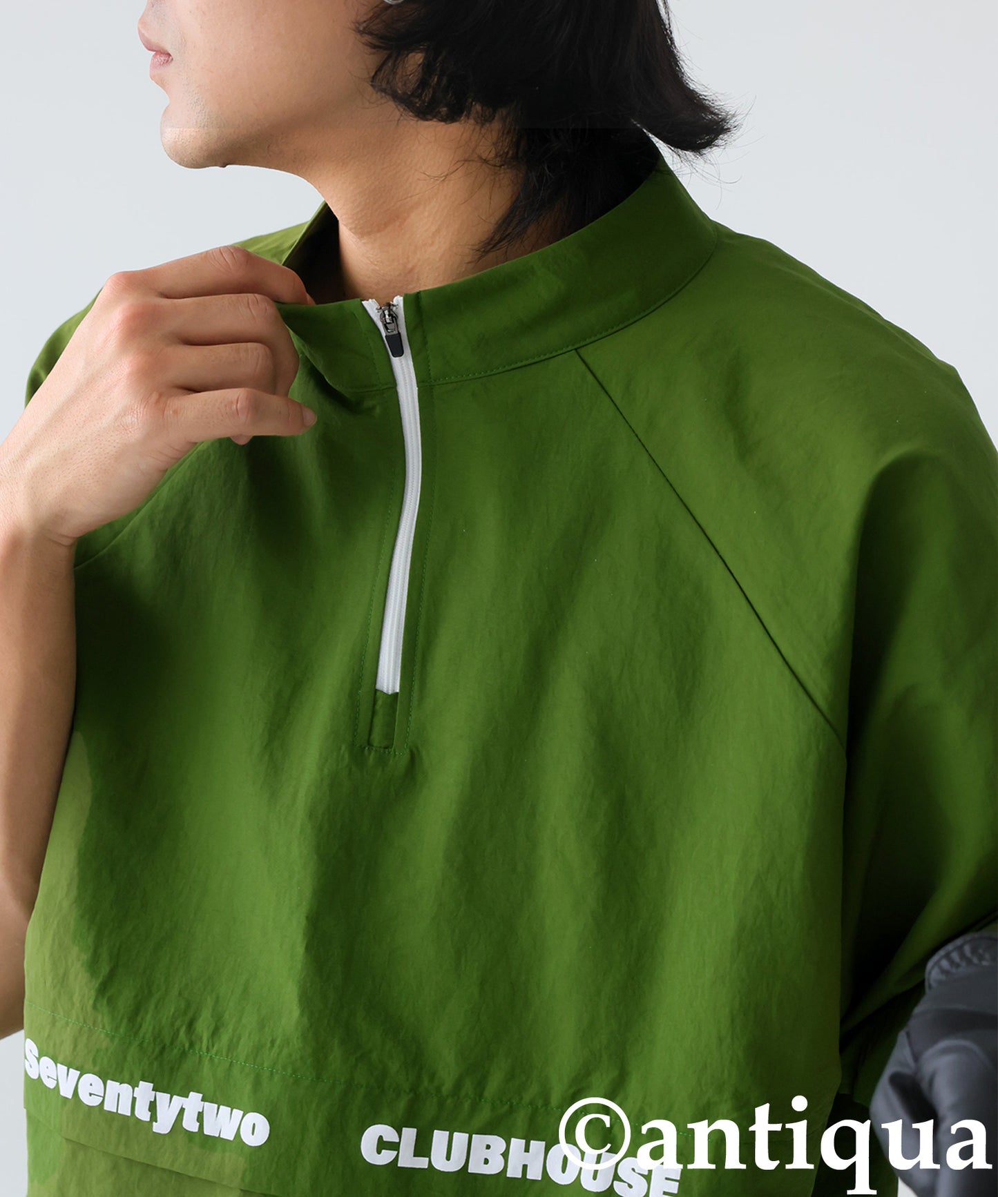 ANTIQUA GOLF×STCH 2-Way Regen Pullover Men’s